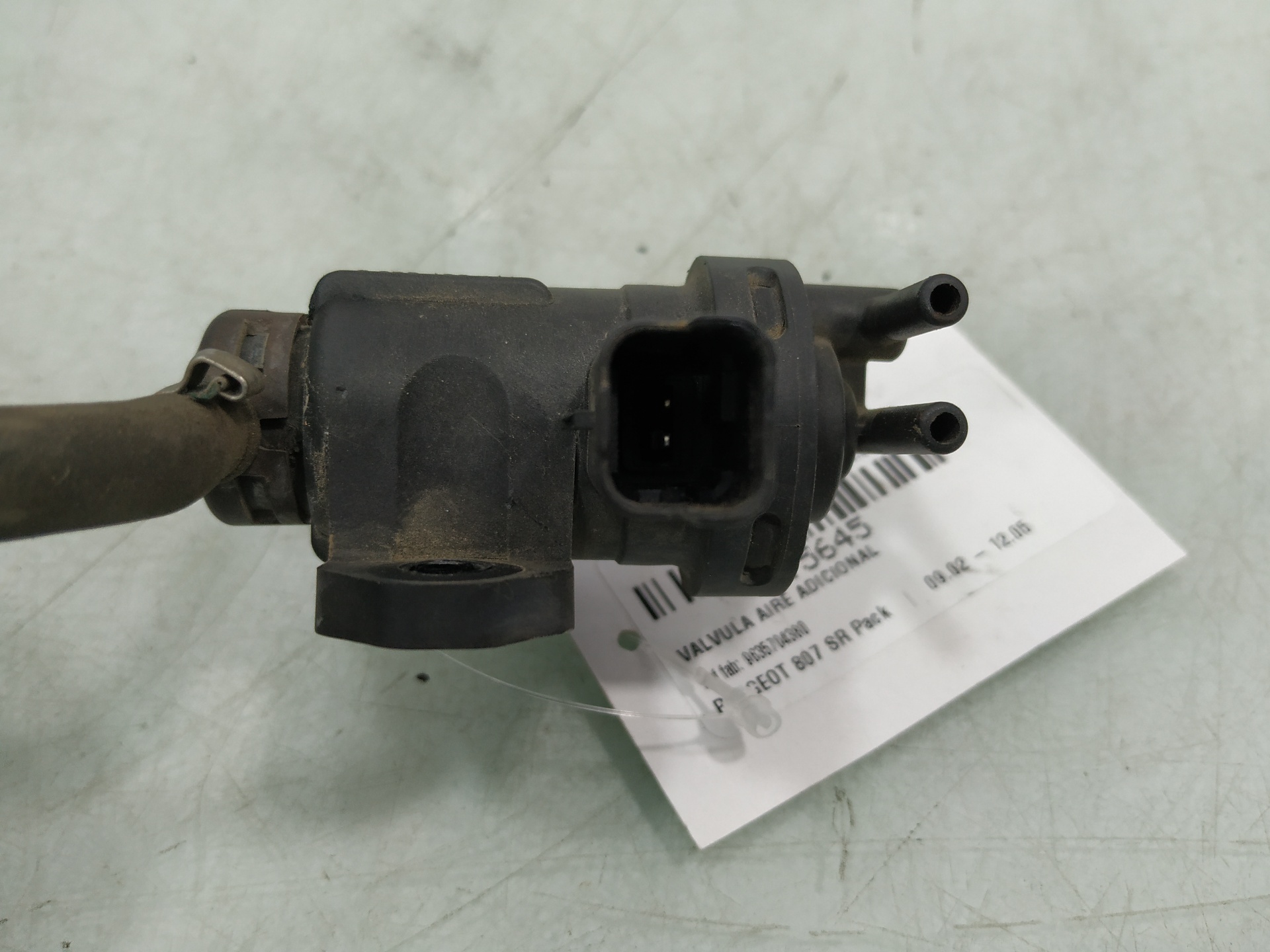 PEUGEOT 807 1 generation (2002-2012) Solenoid Valve 9635704380 24921839