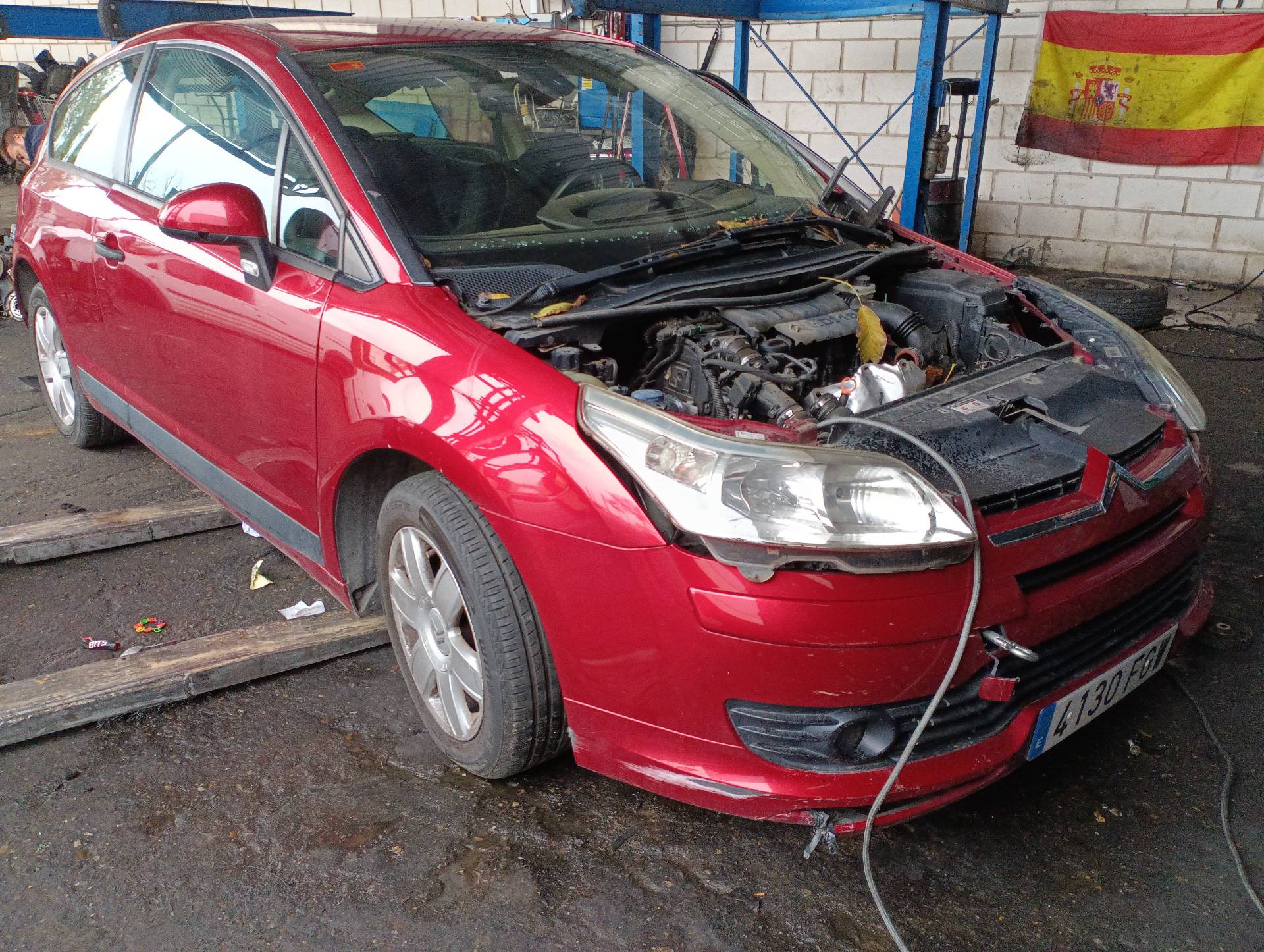 CITROËN C4 1 generation (2004-2011) Magas nyomású üzemanyag-szivattyú 9656300380A 22852352