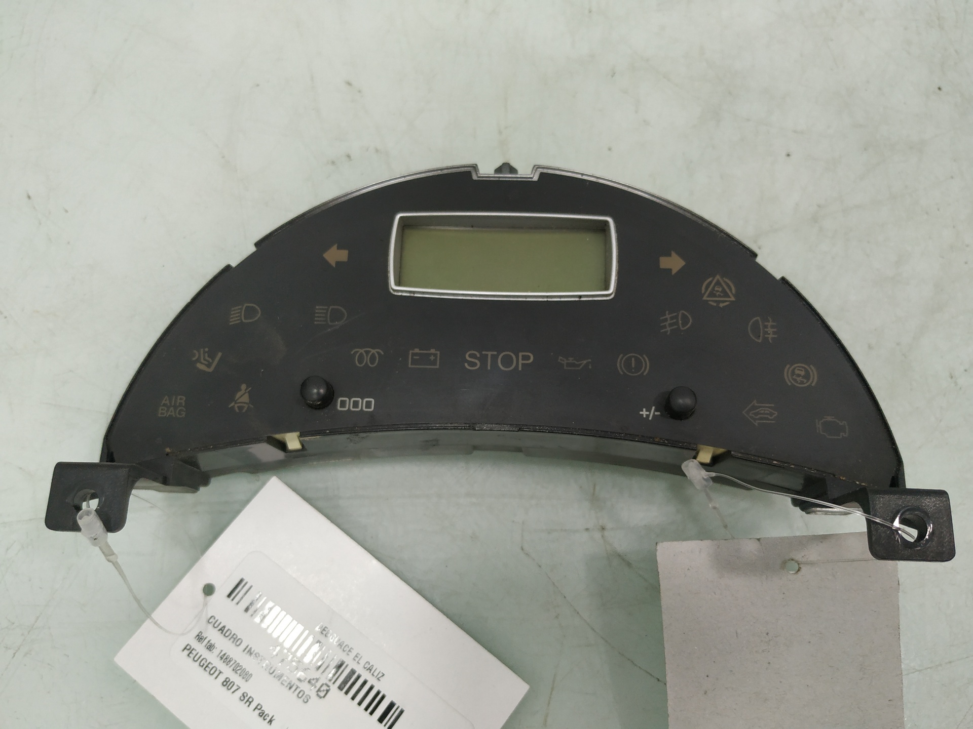 PEUGEOT 807 1 generation (2002-2012) Speedometer 1488702080 25961516