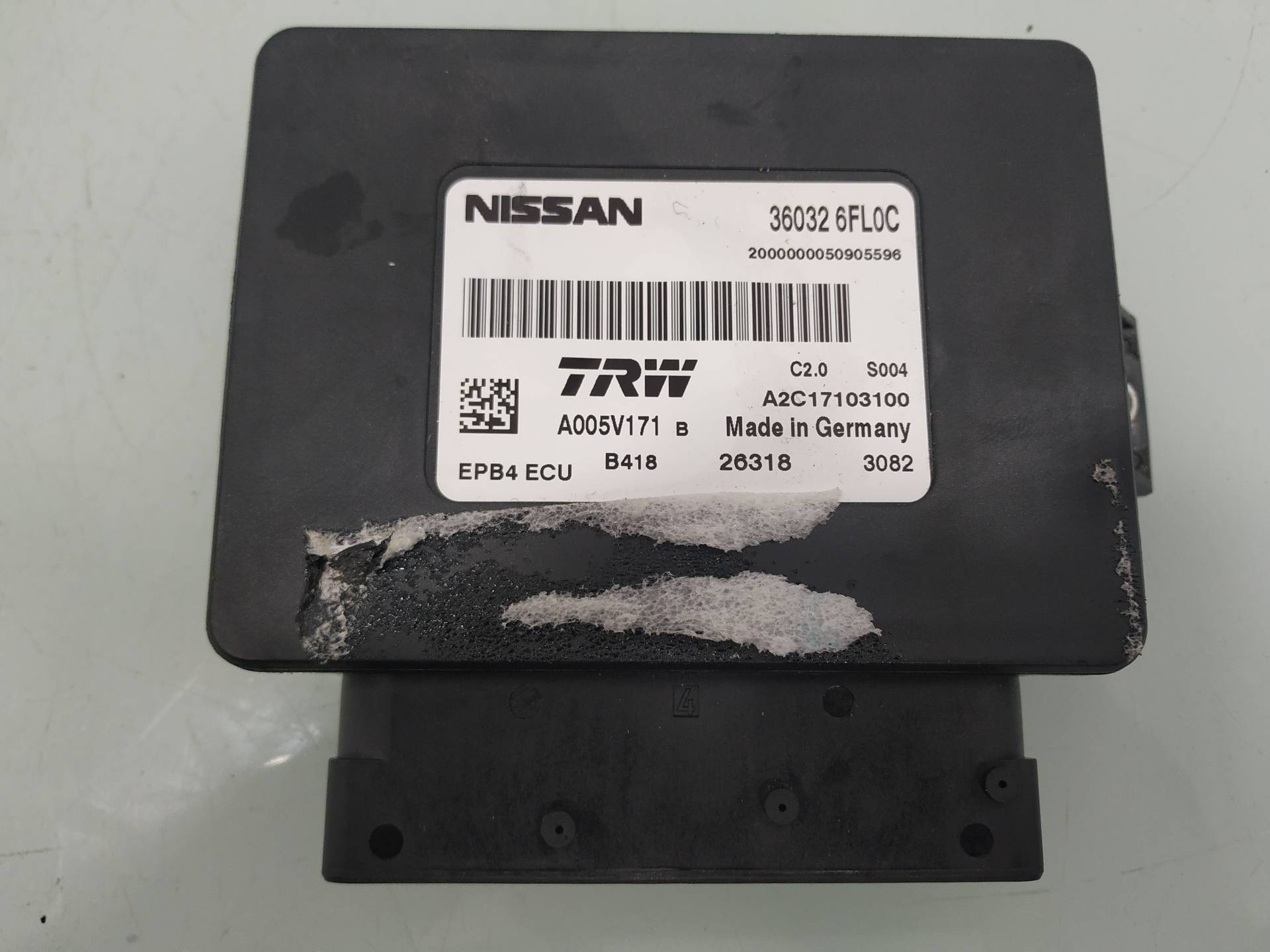 NISSAN Qashqai 2 generation (2013-2023) Other Control Units 360326FL0C 18954569