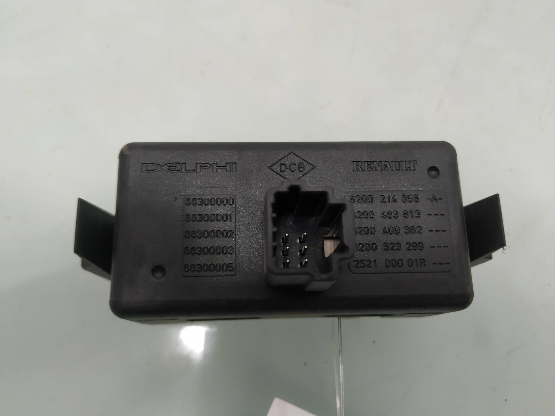 RENAULT Clio 3 generation (2005-2012) кнопка опасности 8200214896A 19176205