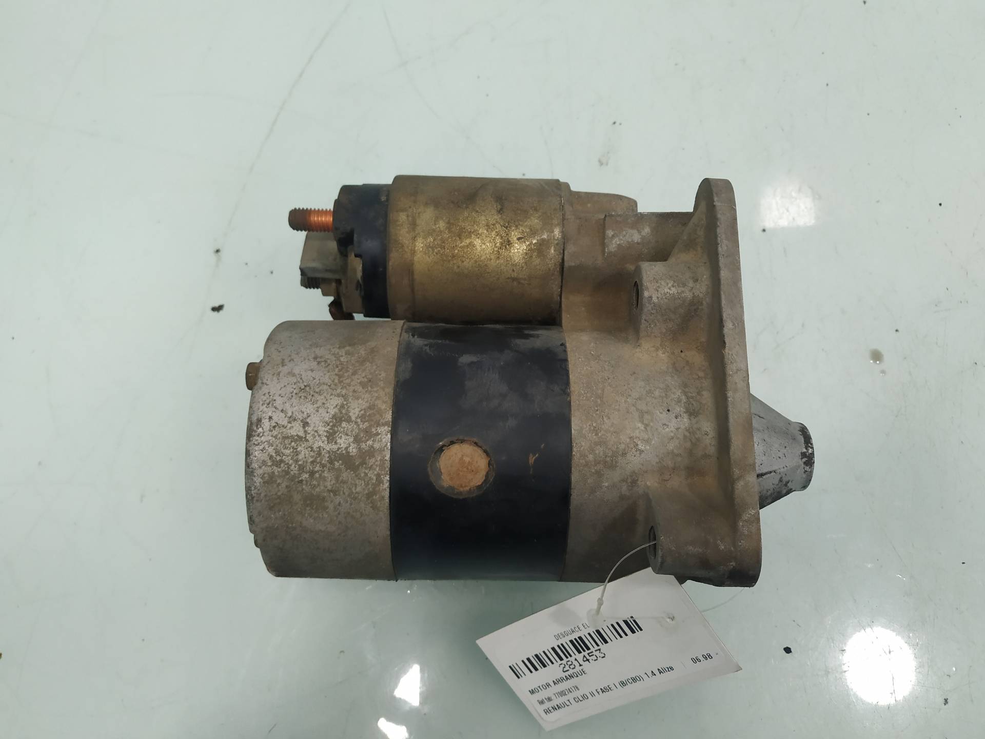 RENAULT Clio 2 generation (1998-2013) Starter Motor 7700274178 18955189