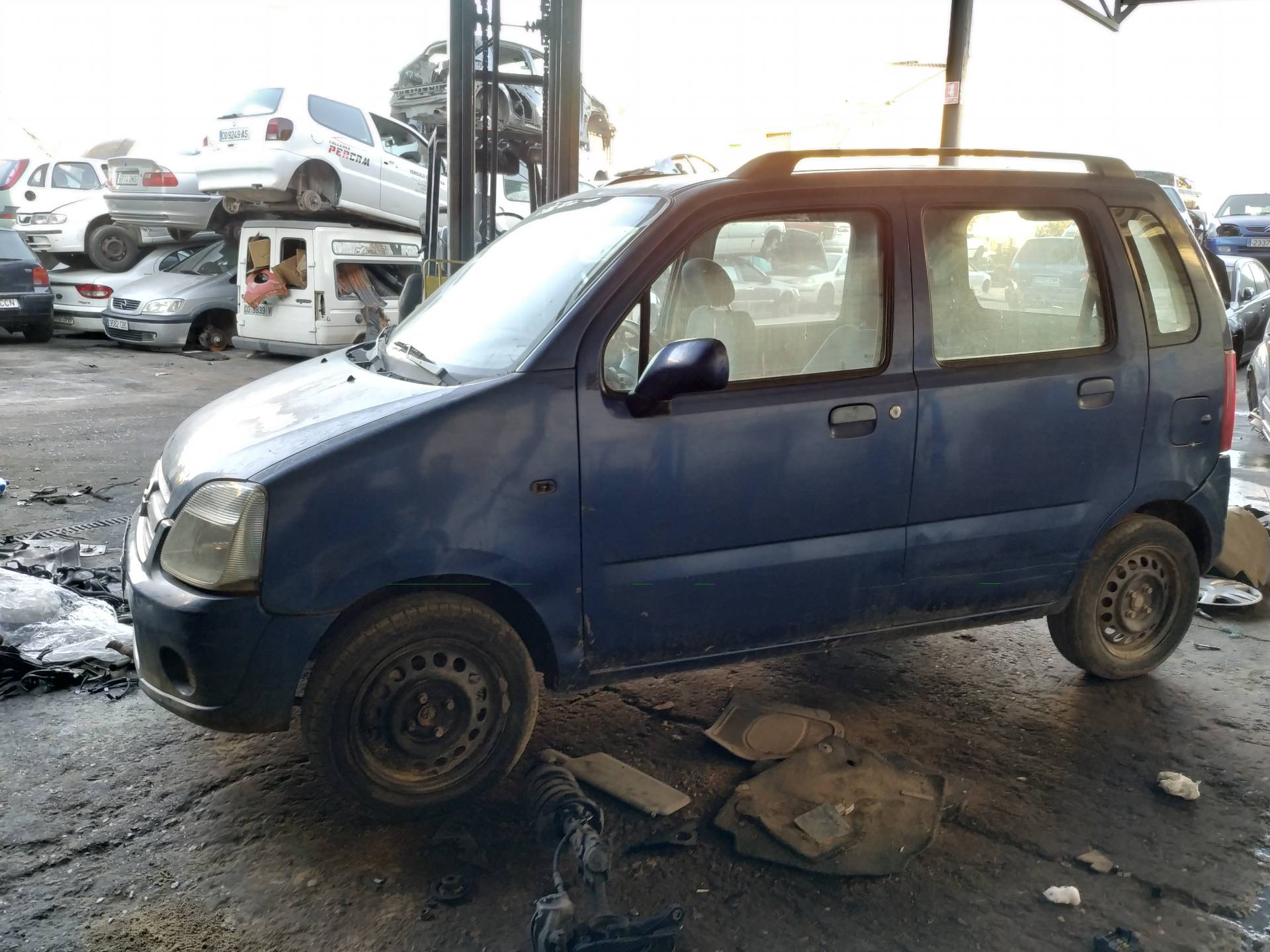 OPEL Agila 1 generation (2000-2007) Turbófeltöltő 73501344 19046000