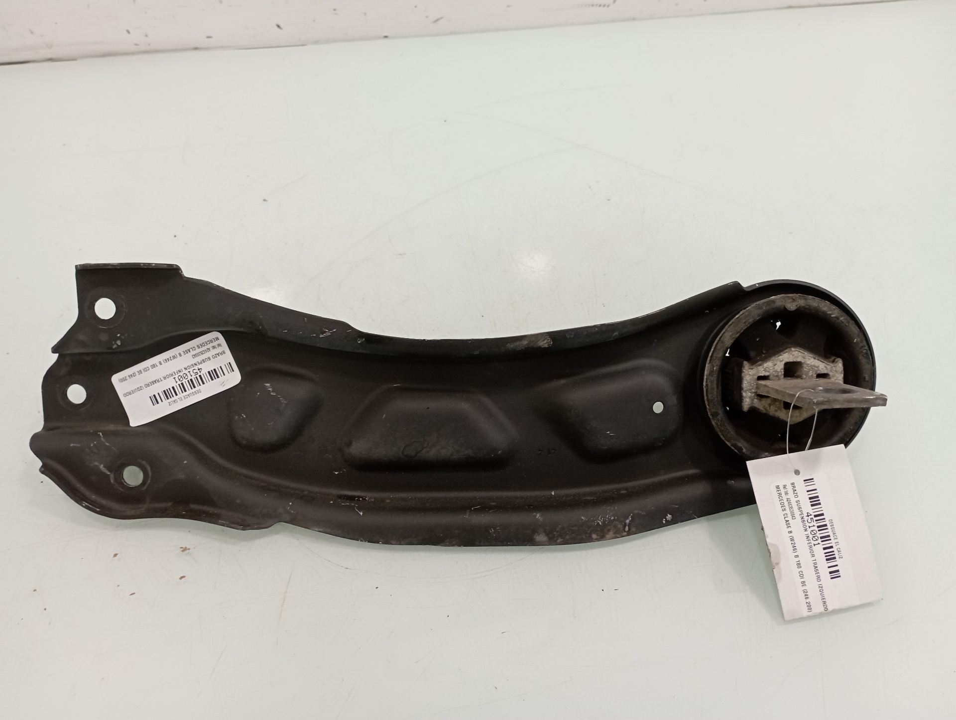 MERCEDES-BENZ B-Class W246 (2011-2020) Rear Left Arm A2463530043 21068116