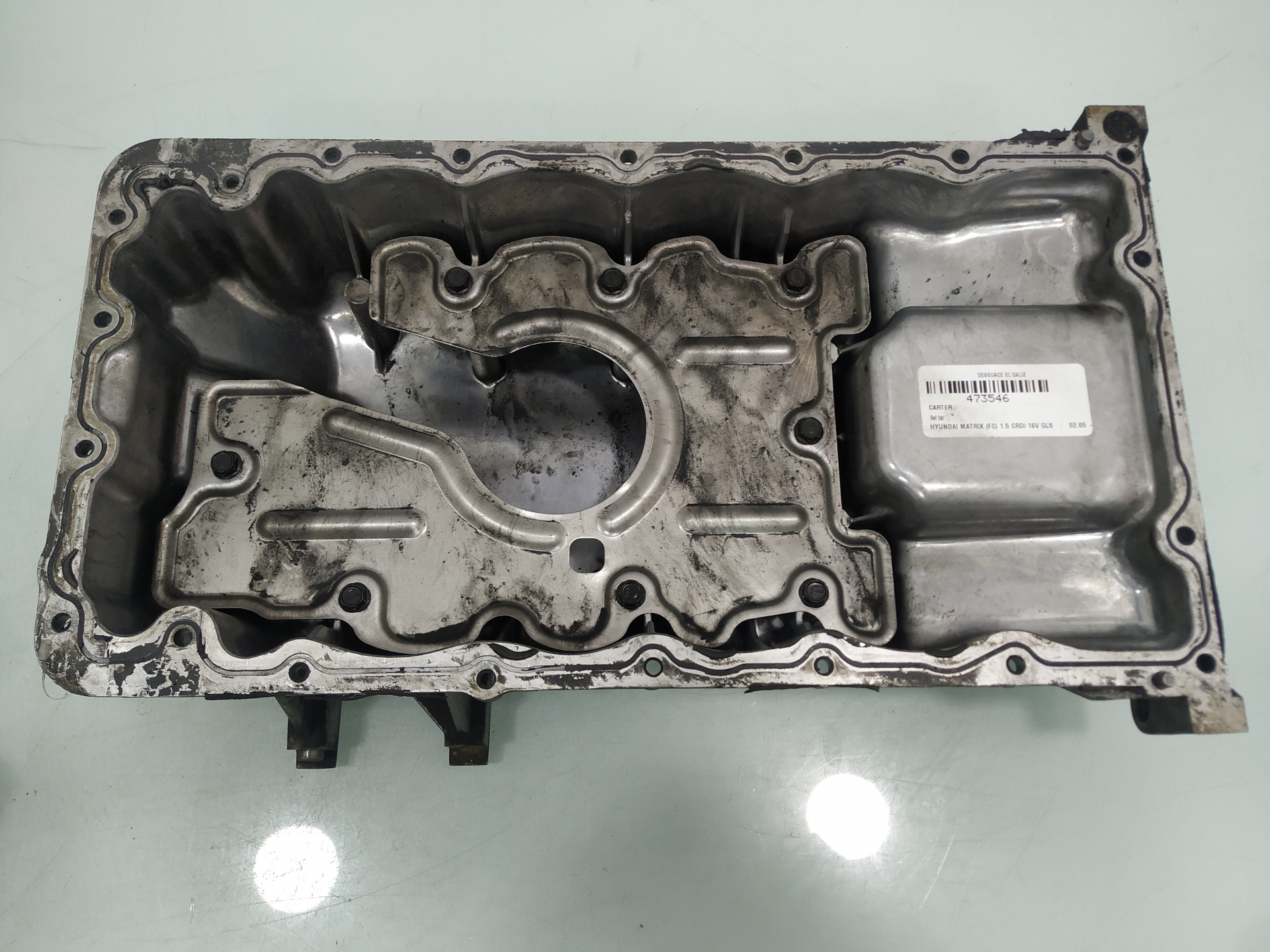 HYUNDAI Matrix 1 generation (2001-2010) Variklio karteris 24921819