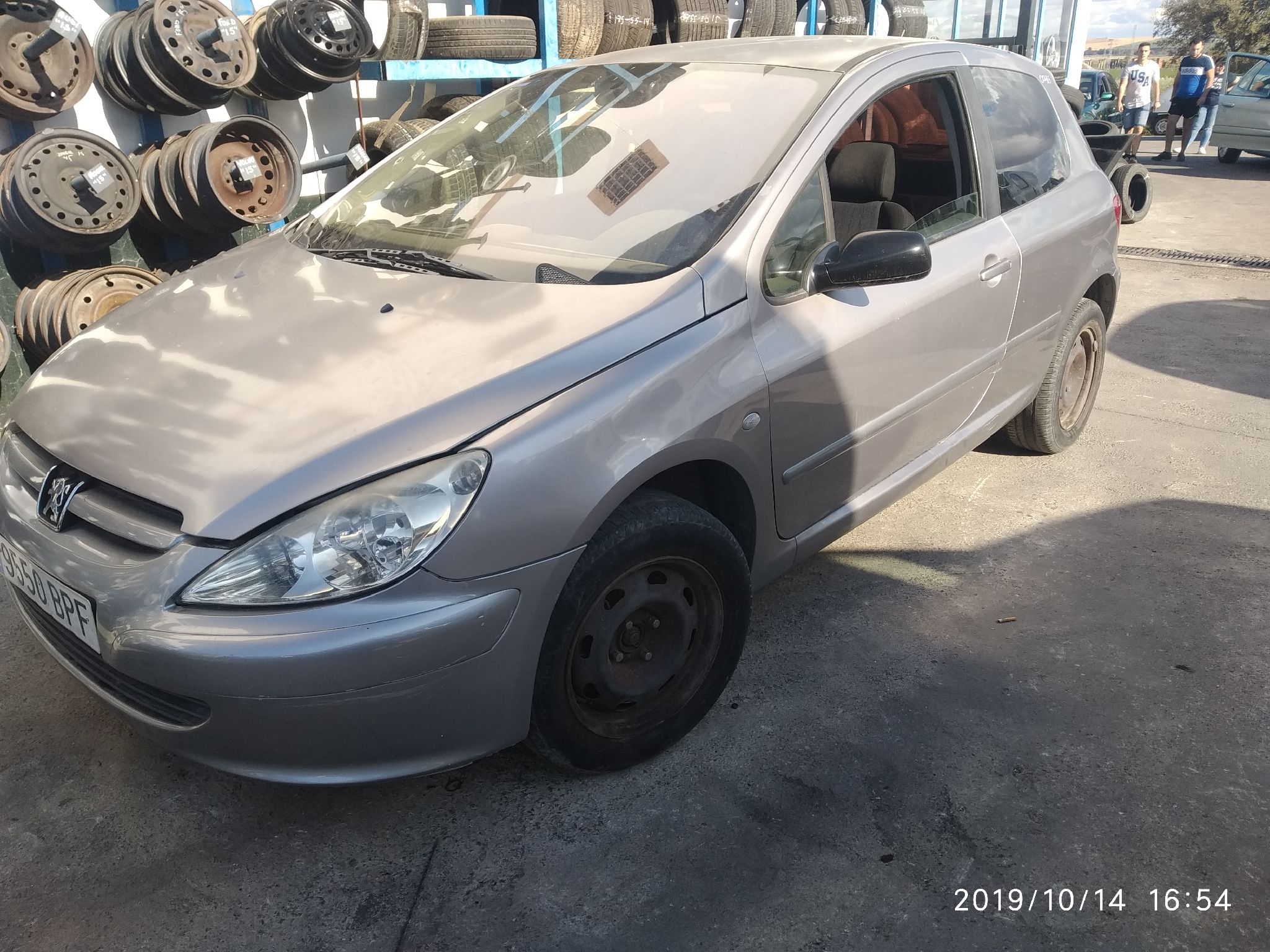 PEUGEOT 307 1 generation (2001-2008) Variklio kompiuteris 0281010747 18860376