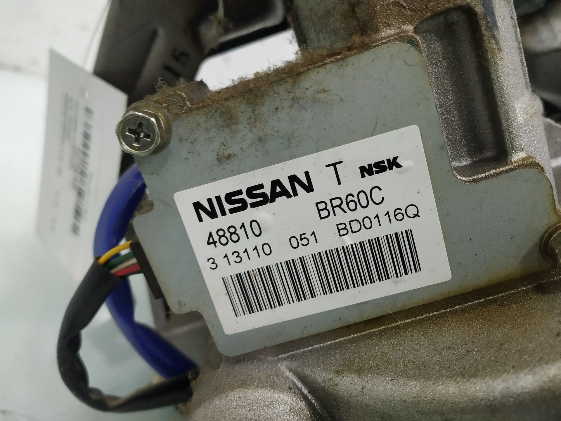NISSAN Qashqai 1 generation (2007-2014) Рулевой механизм 48810BR60C 24919556