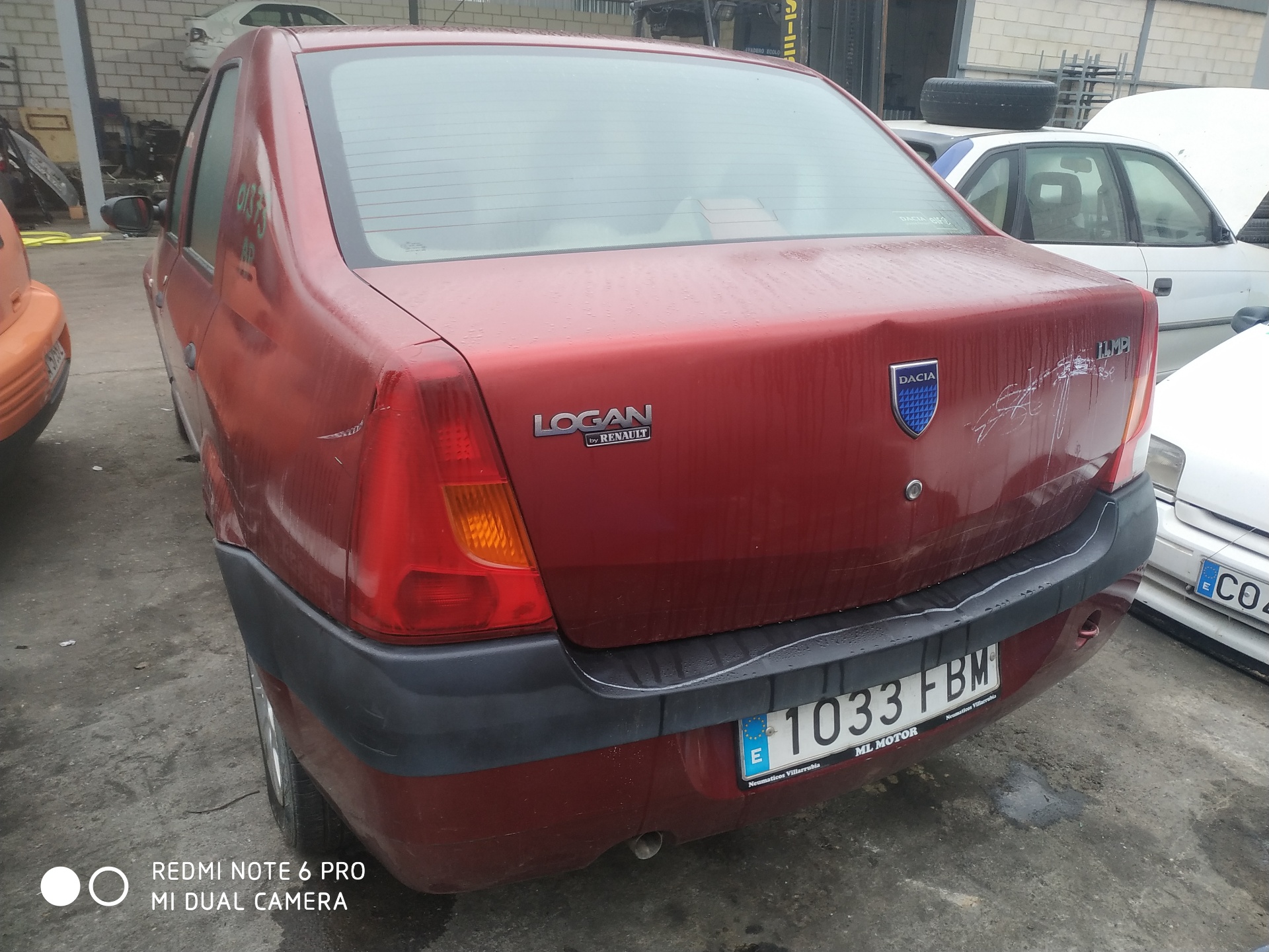 DACIA Logan 1 generation (2004-2012) Стартер 18954529