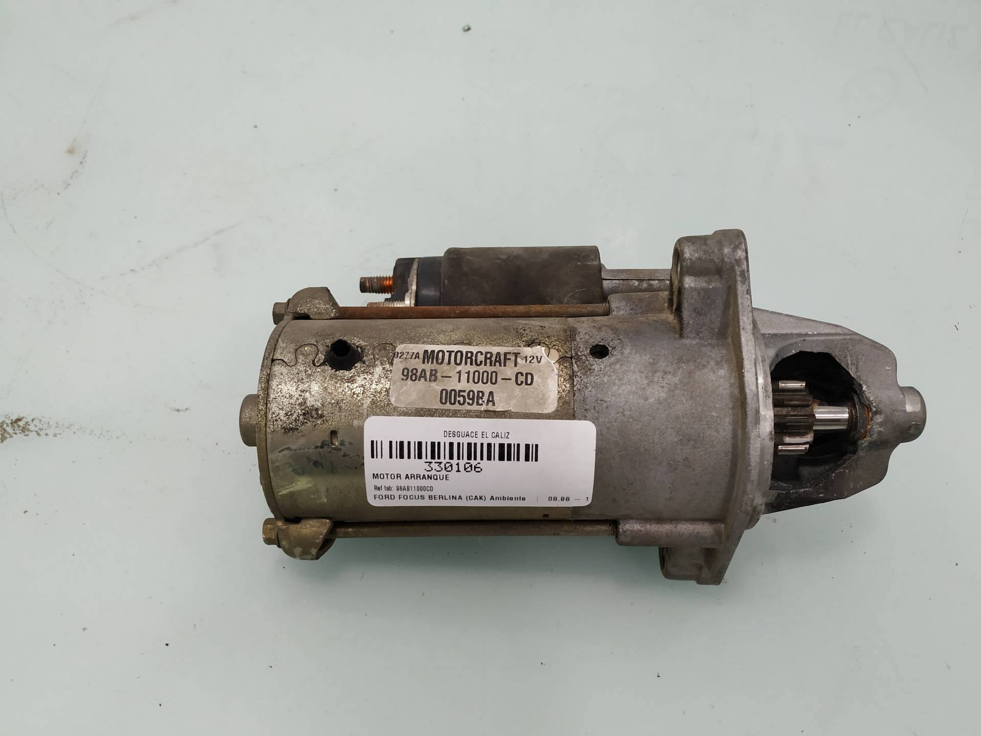 FORD Focus 1 generation (1998-2010) Starter Motor 98AB11000CD 19008465