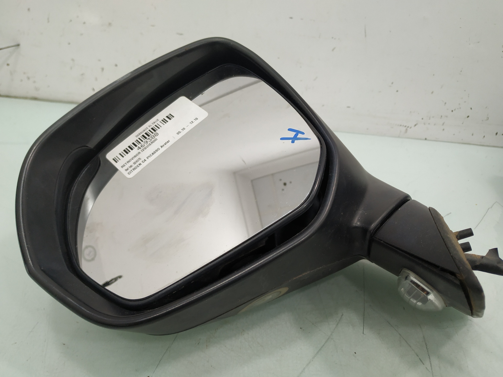 Door mirror left hand 9HZ 024375 de Citroen C4 picasso i monospace (ud_) 2010-2010 con 231000 km - pieza usada