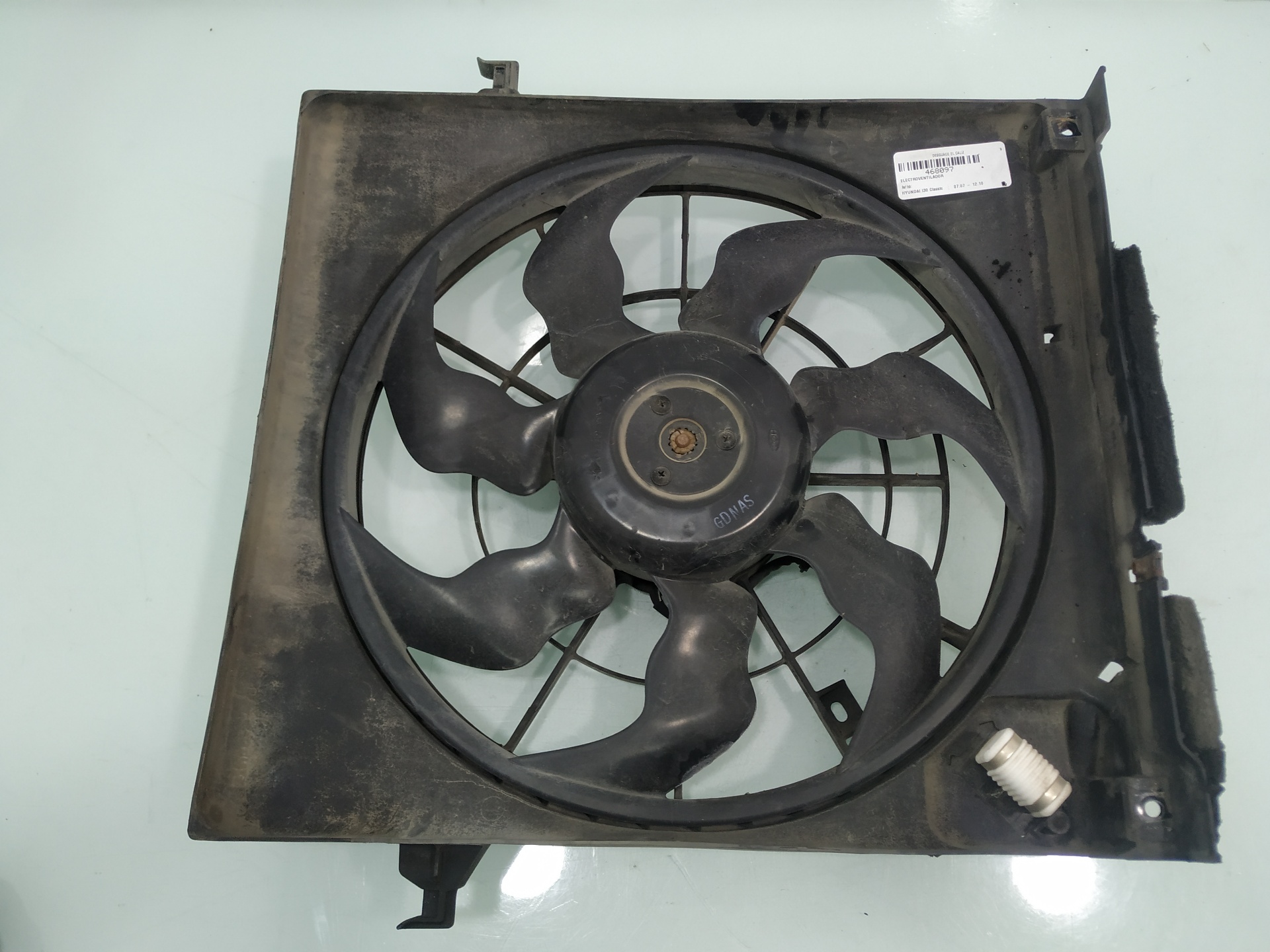 HYUNDAI i30 FD (1 generation) (2007-2012) Porlasztóventilátor 24916237