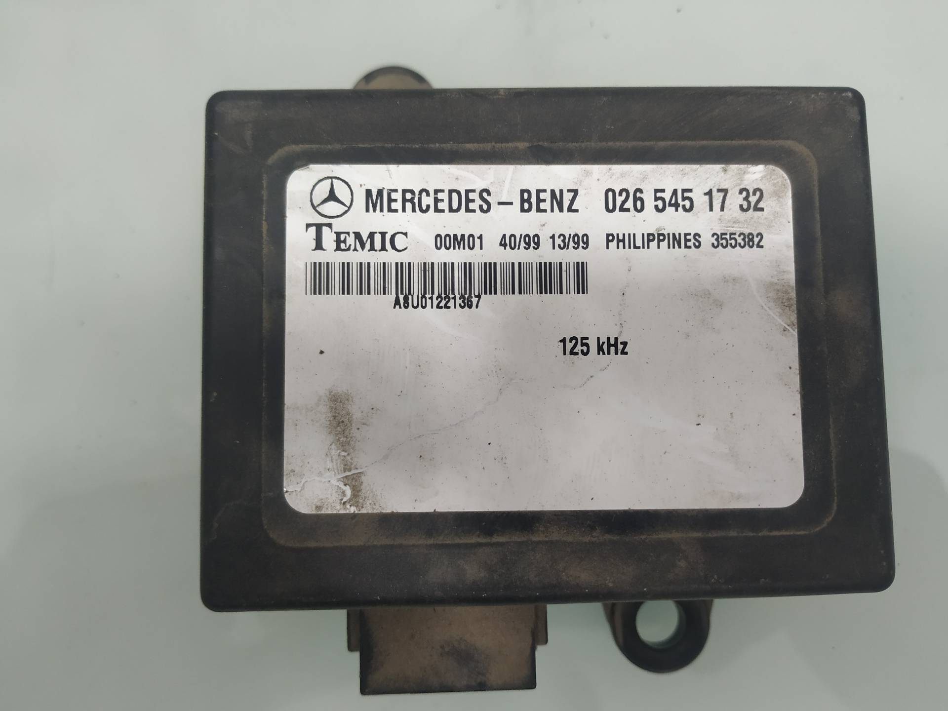 MERCEDES-BENZ V-Class W638, W639 (1996-2003) Другие блоки управления 0265451732 19013743