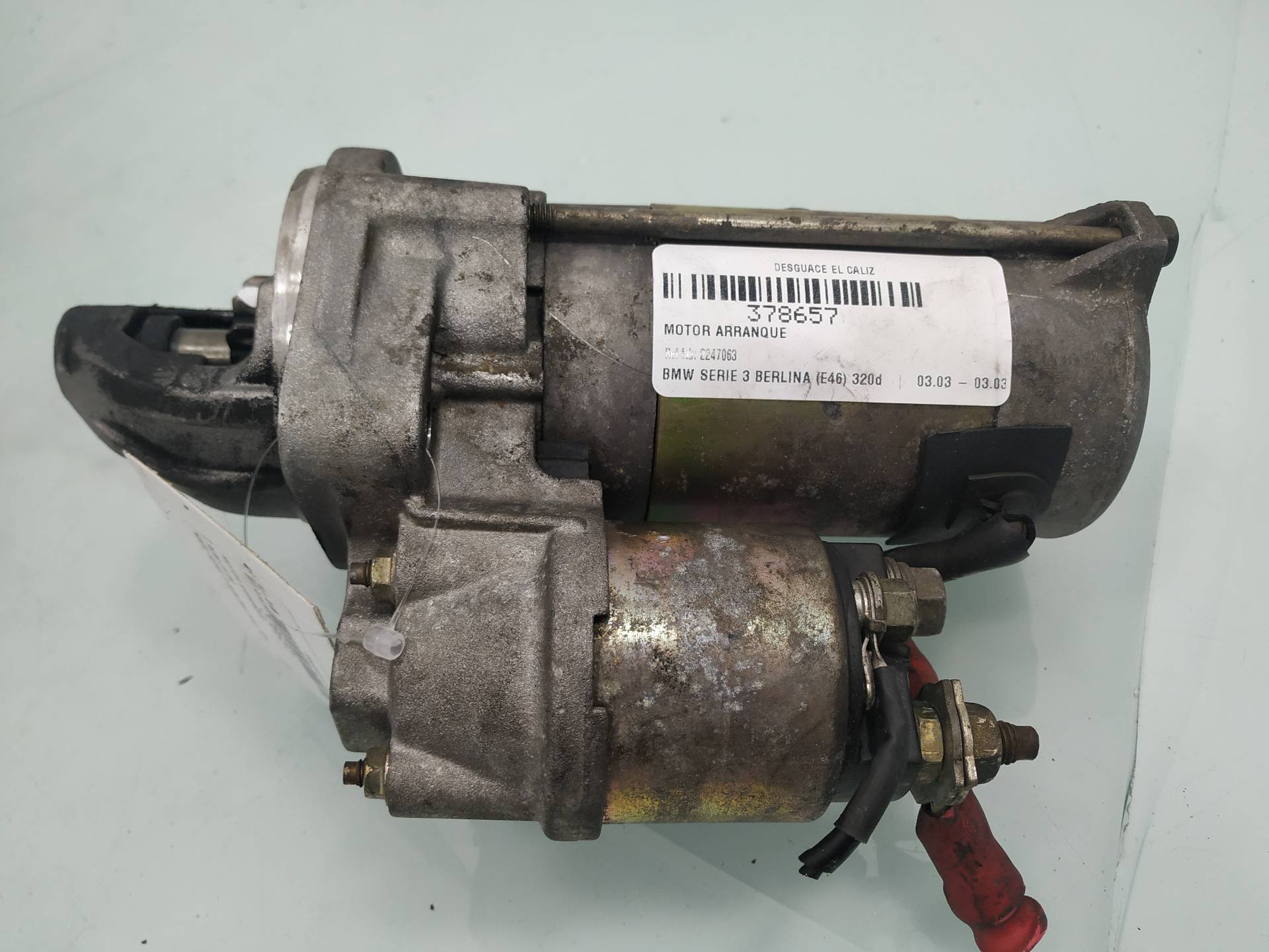 BMW 3 Series E46 (1997-2006) Starter Motor 2247063 19045388