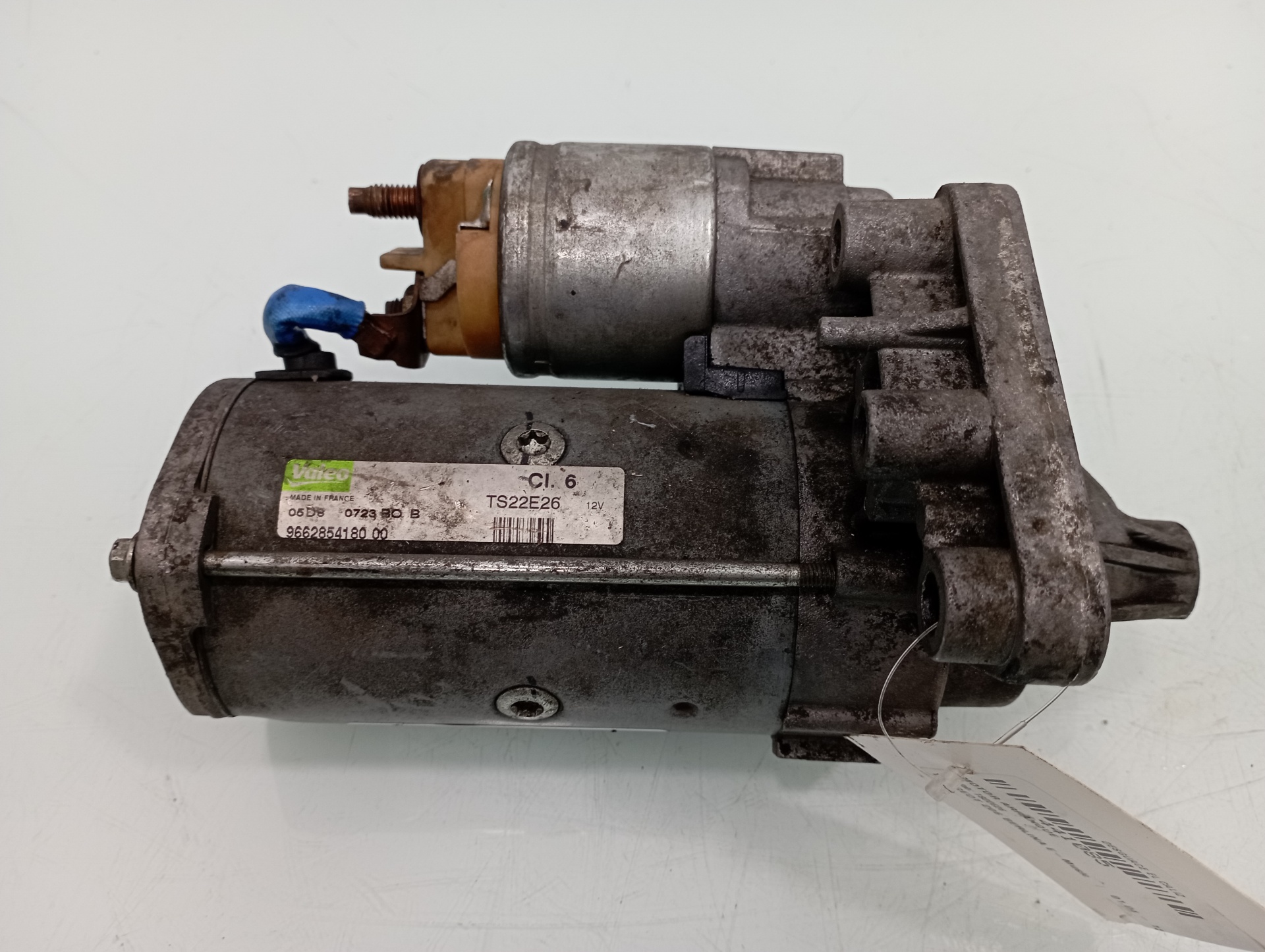 PEUGEOT 206 1 generation (1998-2009) Starter Motor TS22E26 19095181