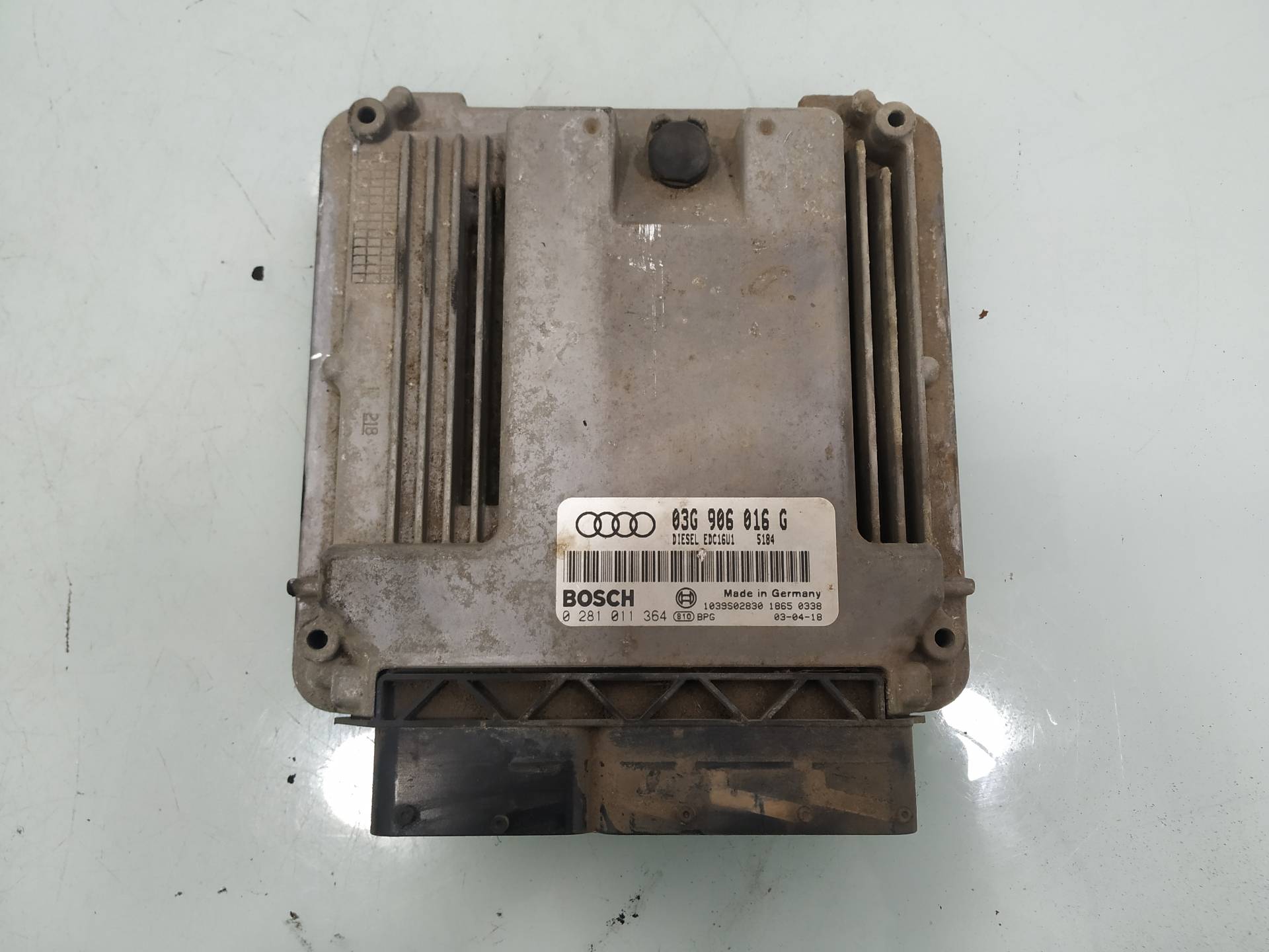 AUDI A3 8P (2003-2013) Μονάδα ελέγχου κινητήρα ECU 03G906016G 18953670