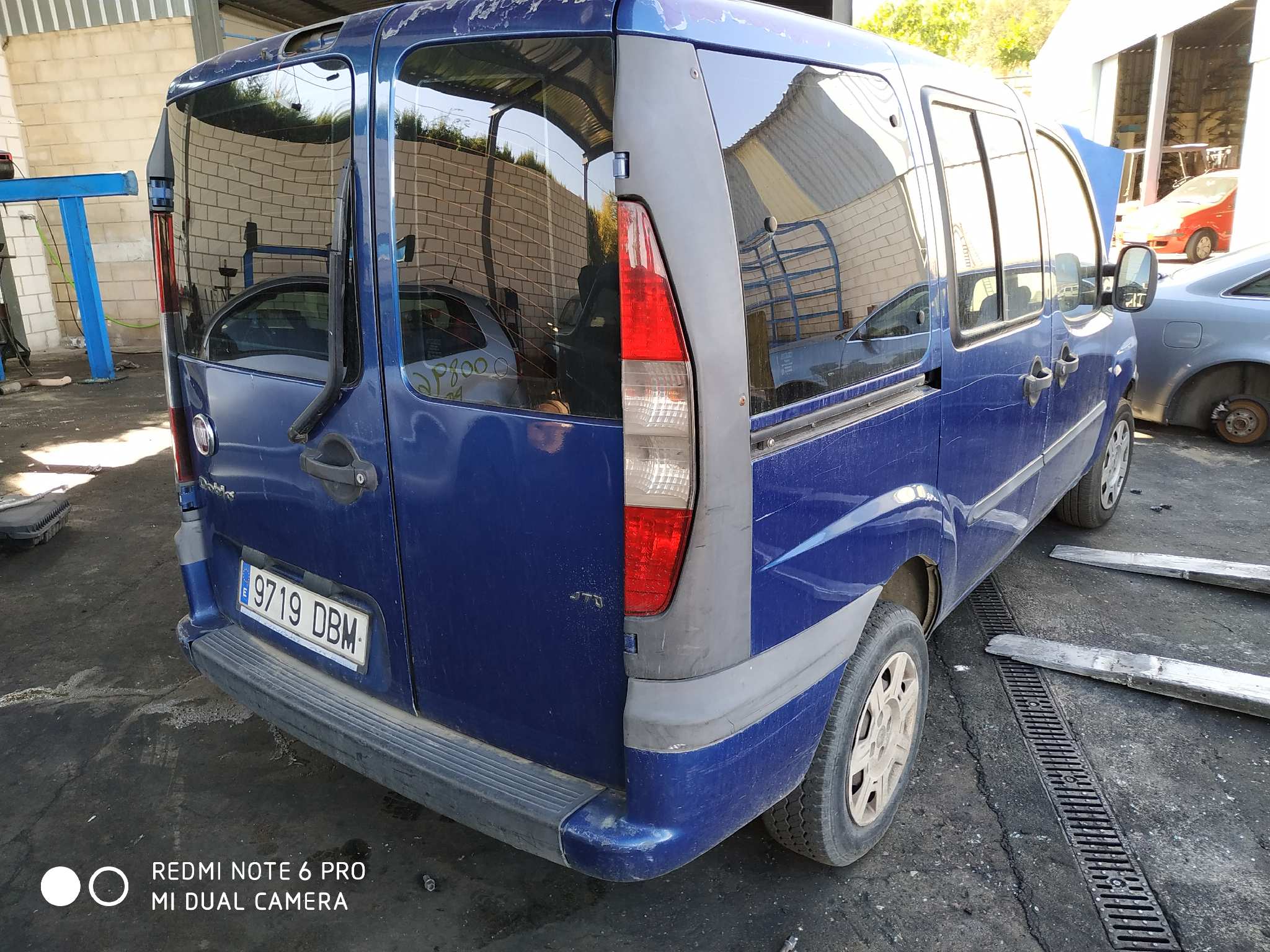 FIAT Doblo 1 generation (2001-2017) Замок двери передний правый 0051843470 18909556