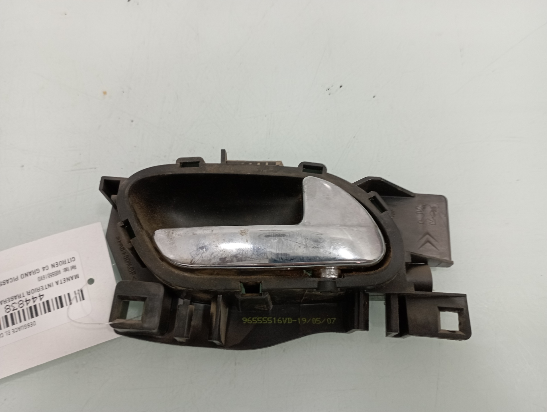 TOYOTA C4 Picasso 1 generation (2006-2013) Right Rear Internal Opening Handle 96555516VD 19207260