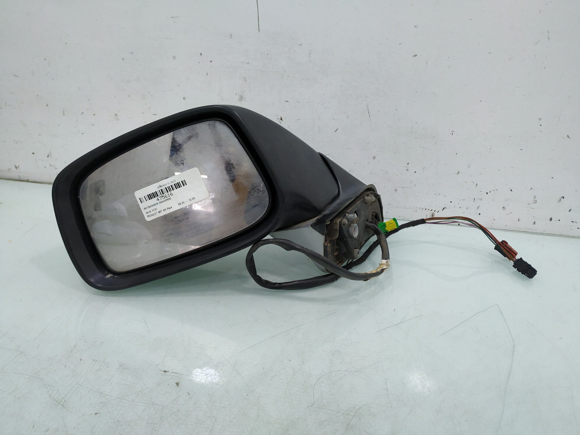 PEUGEOT 807 1 generation (2002-2012) Left Side Wing Mirror 011011 25929708