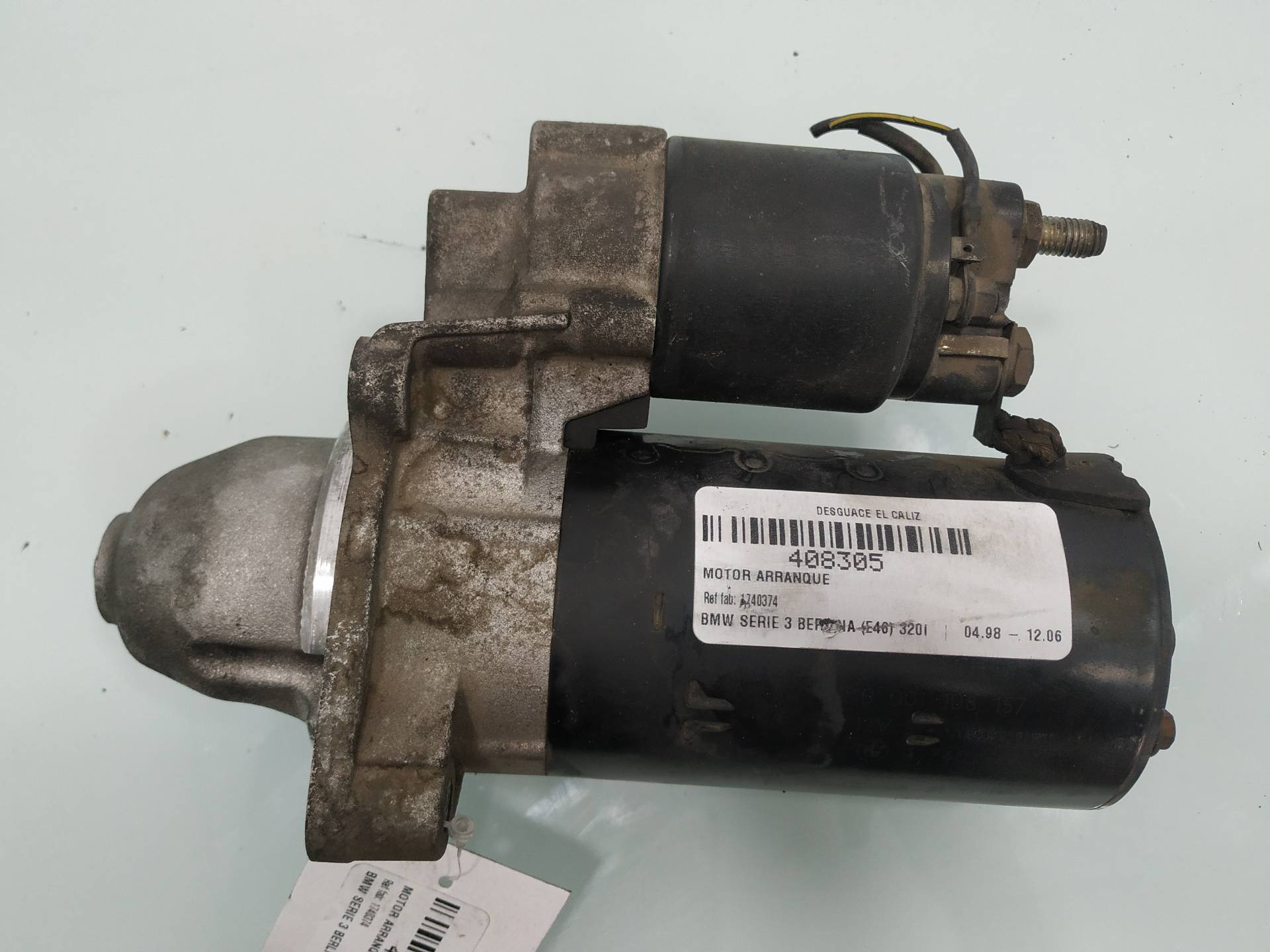 BMW 3 Series E46 (1997-2006) Starter auto 1740374 19065181