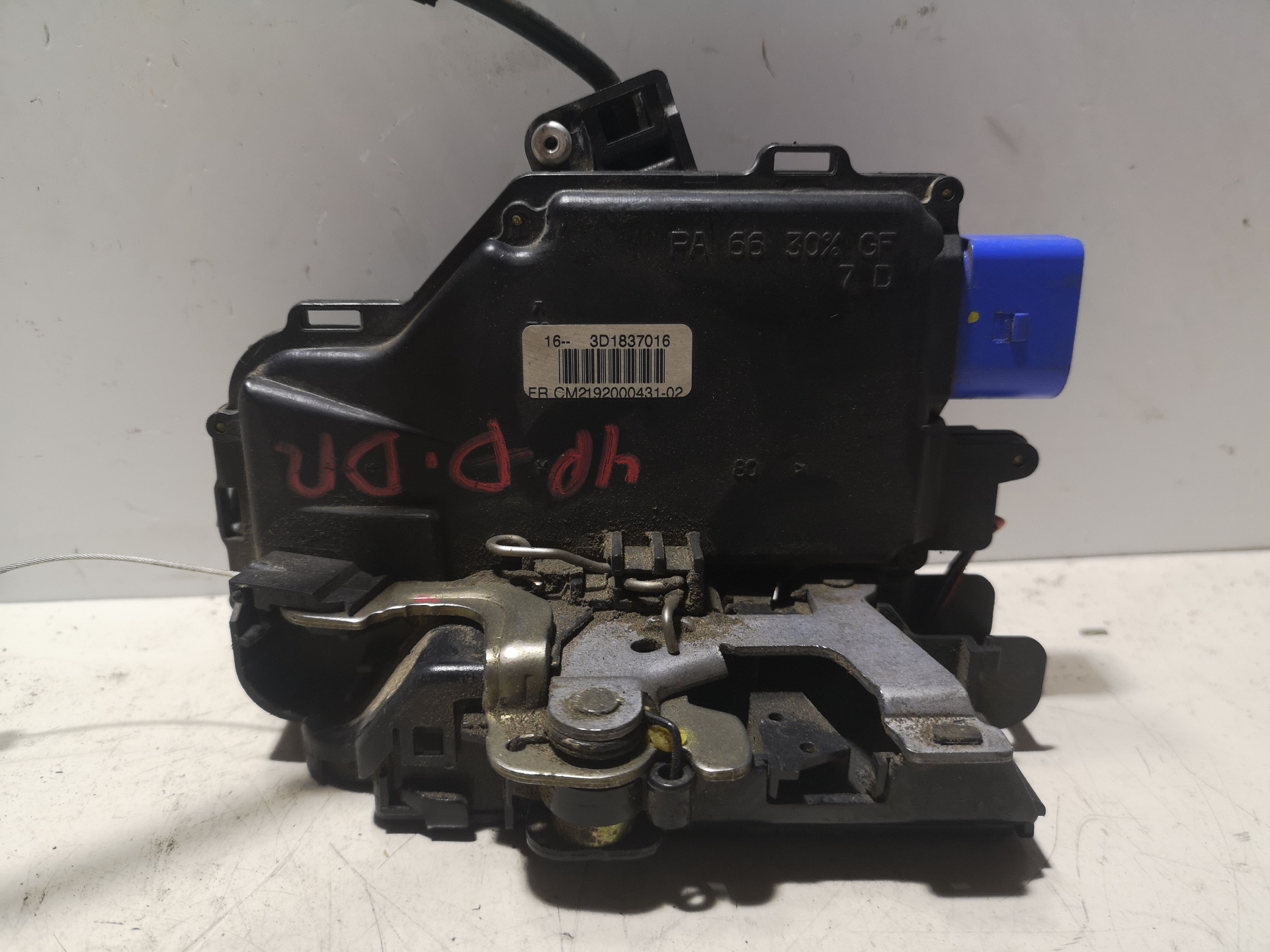 SEAT Toledo 3 generation (2004-2010) Замок двери передний правый 3D18370169 25037596