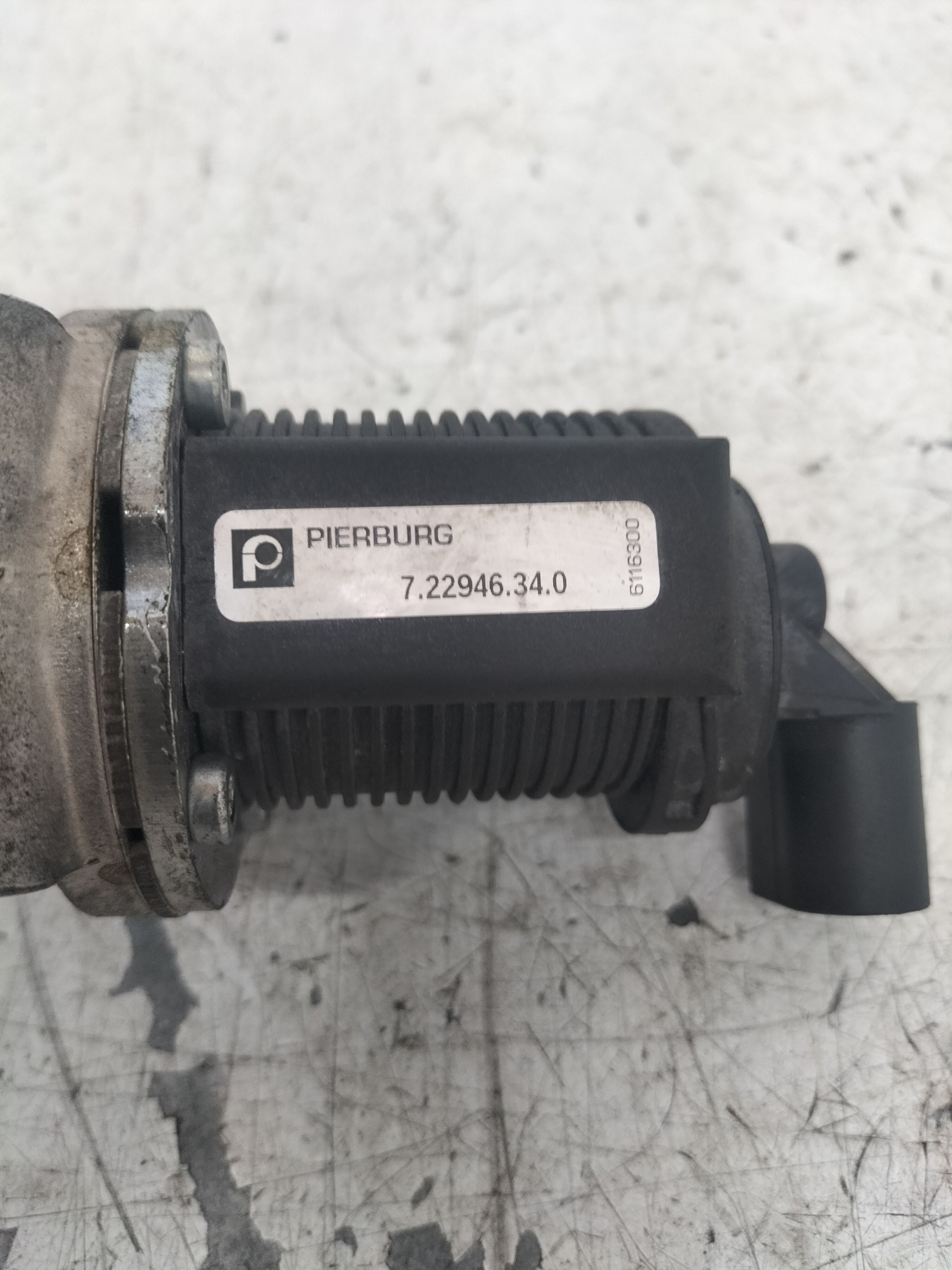 LANCIA Musa 1 generation (2004-2012) EGR Valve 722946340 20088488