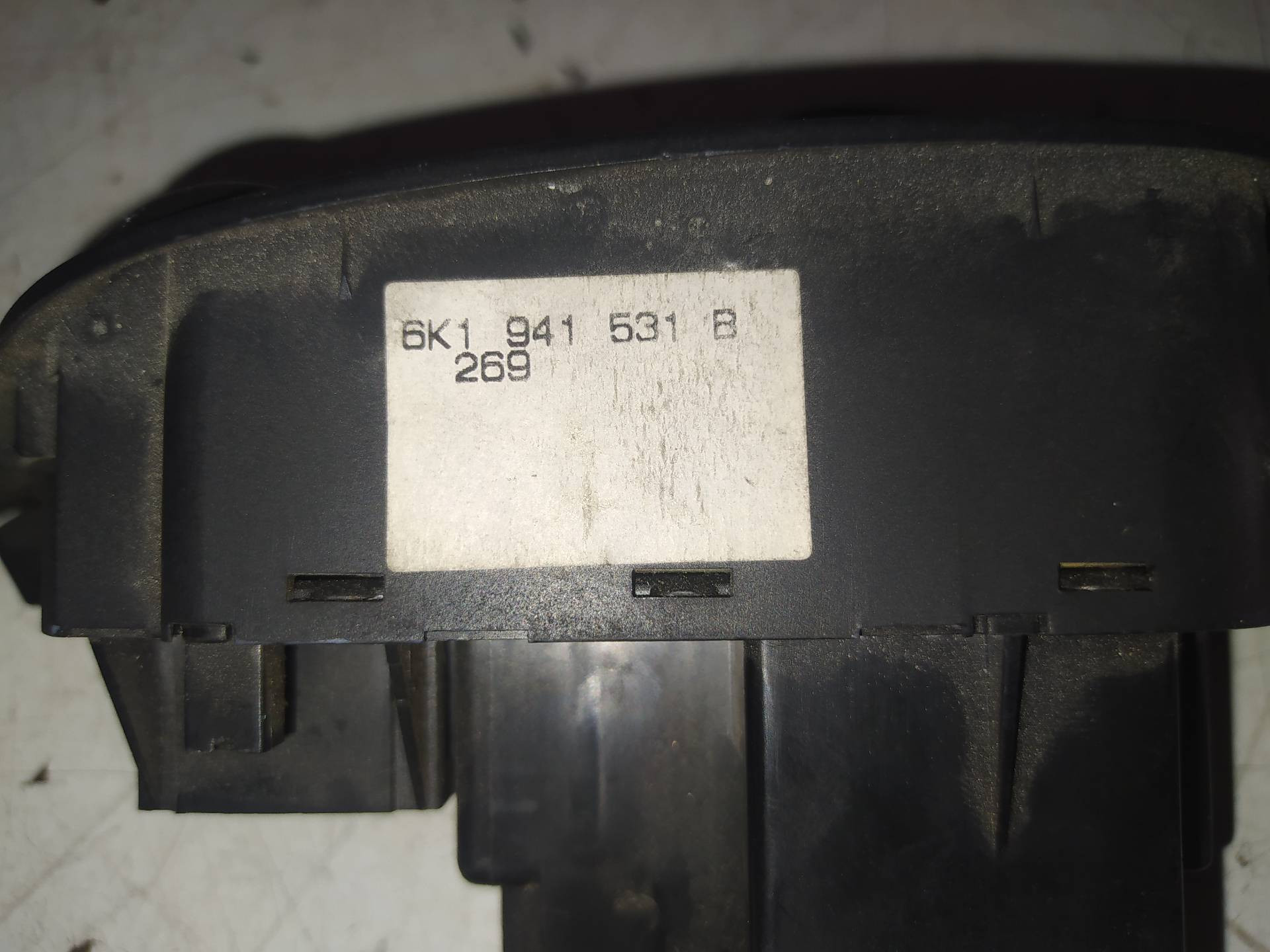 SEAT Cordoba 1 generation (1993-2003) Headlight Switch Control Unit 6K1941531B 20051161