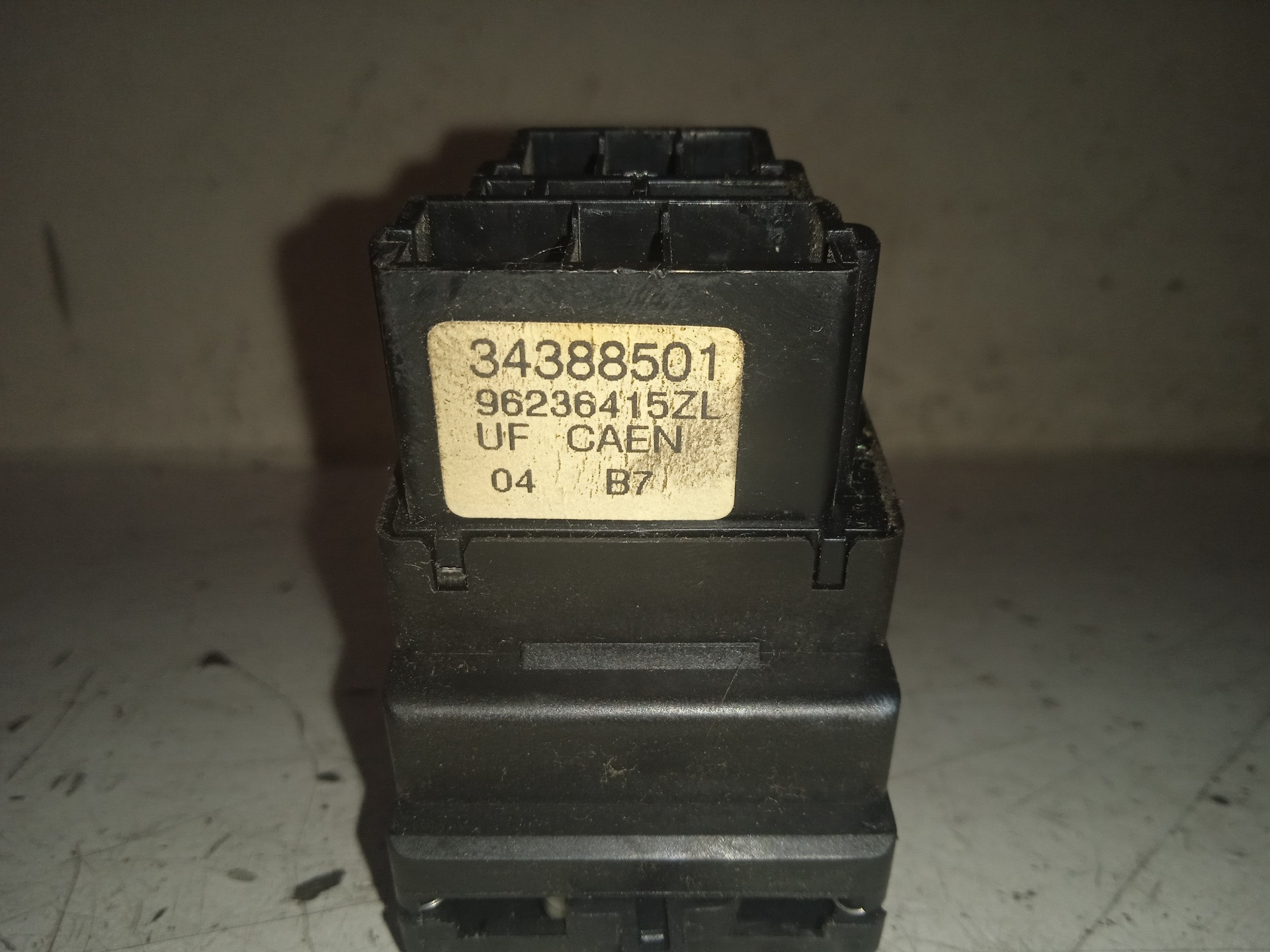 CITROËN Saxo 2 generation (1996-2004) Headlight Switch Control Unit 96236415ZL 20065266