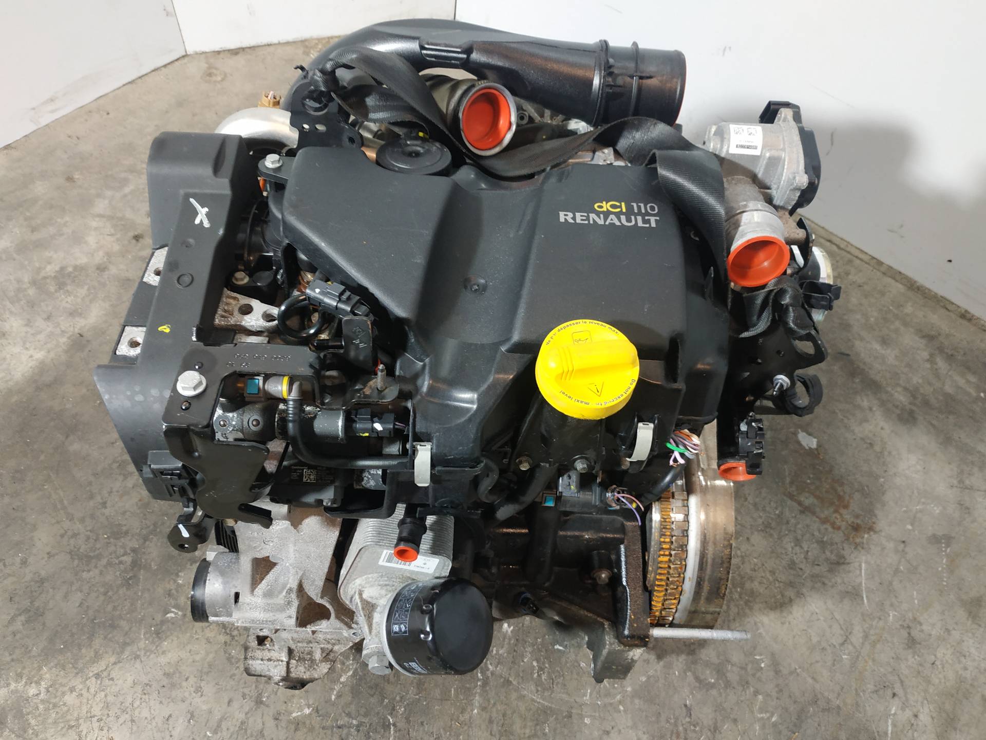RENAULT Scenic 3 generation (2009-2015) Двигатель K9KN837 25039305