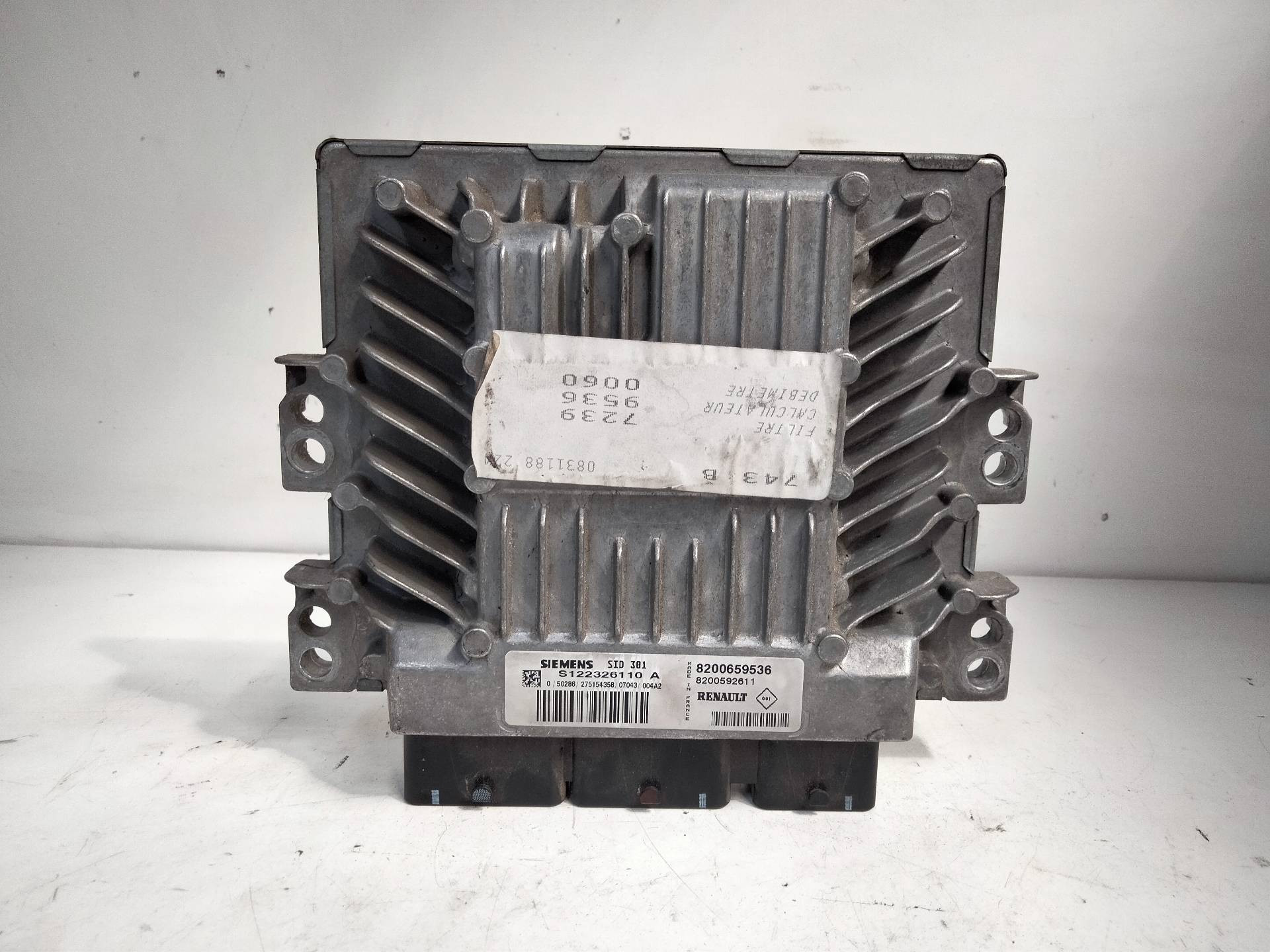 RENAULT Megane 2 generation (2002-2012) Блок керування двигуном ECU 8200659536 25036492