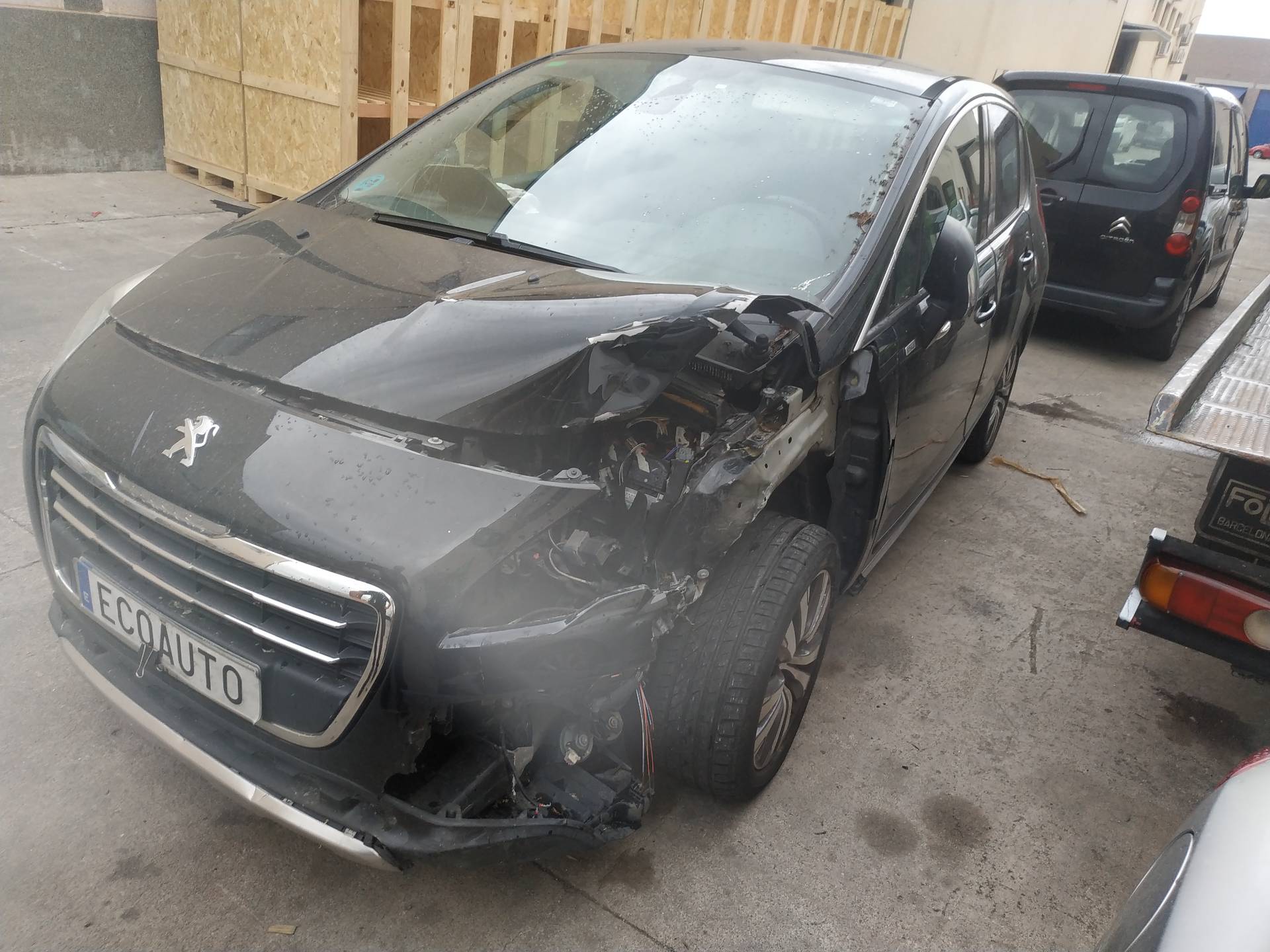 PEUGEOT 3008 2 generation (2017-2023) Замок передней левой двери A048069 25416084