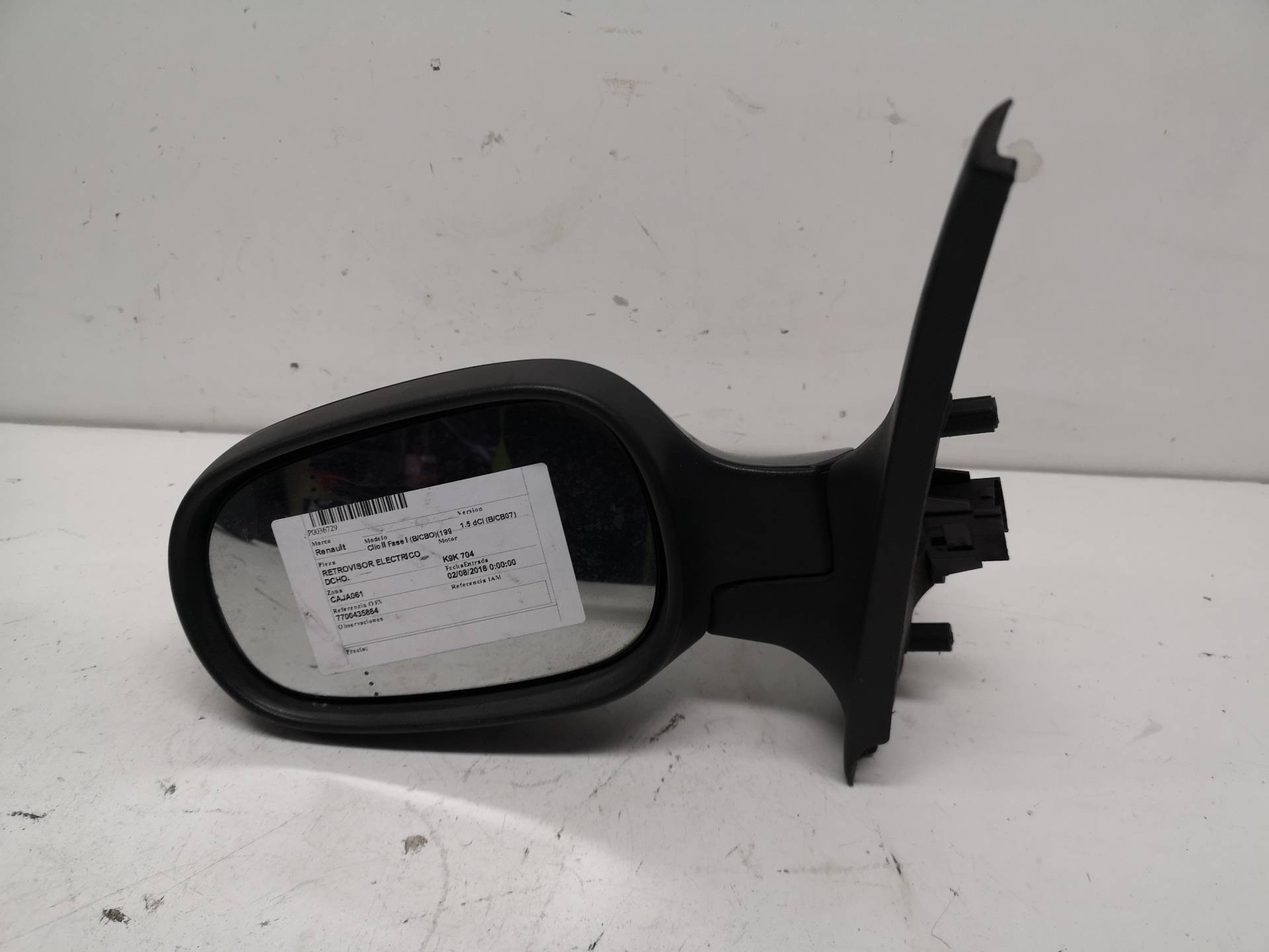 RENAULT Clio 2 generation (1998-2013) Зеркало передней левой двери 7700435864 19963820
