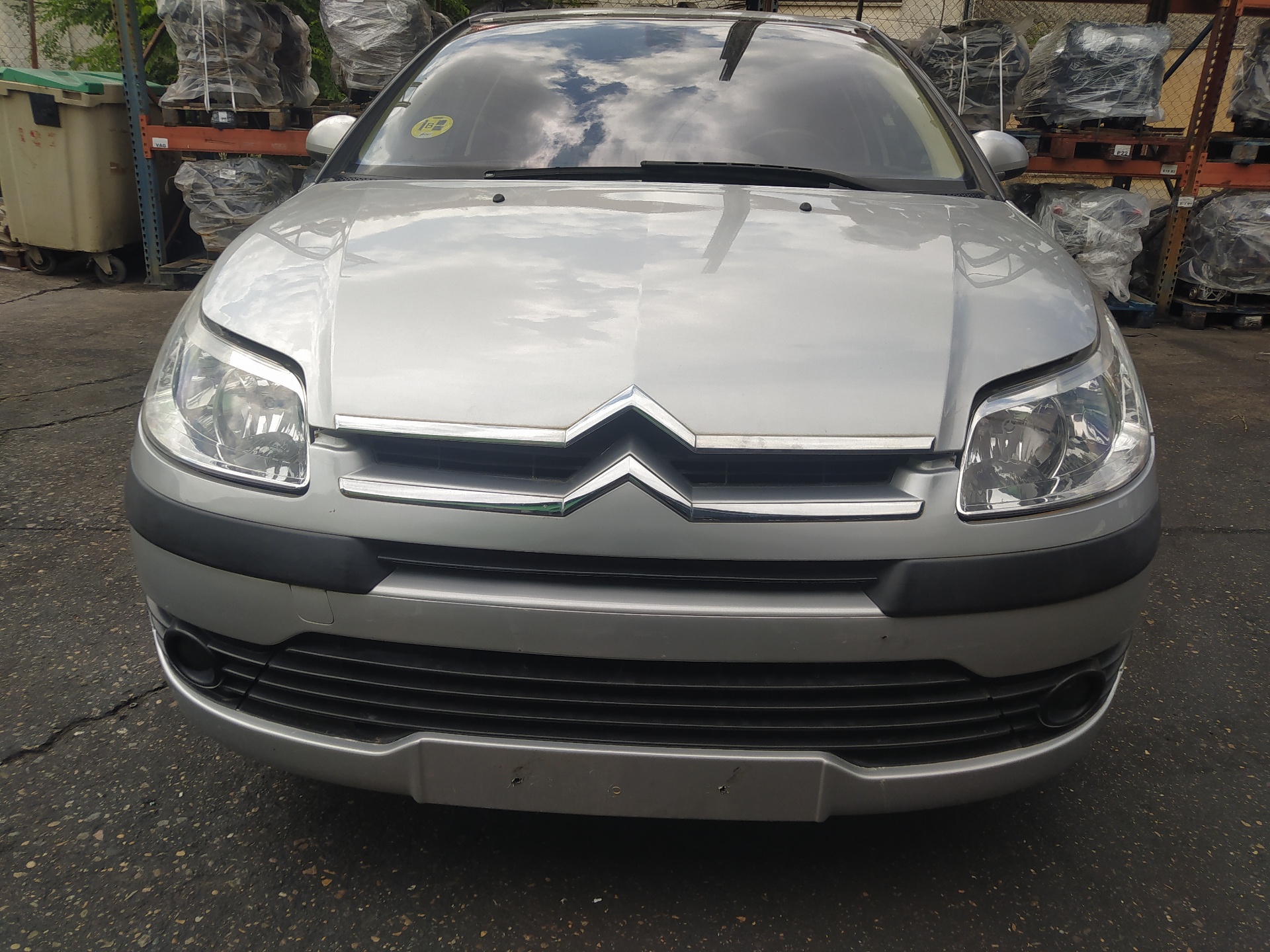 CITROËN C4 1 generation (2004-2011) Полуось передняя правая 9636786880 24880453