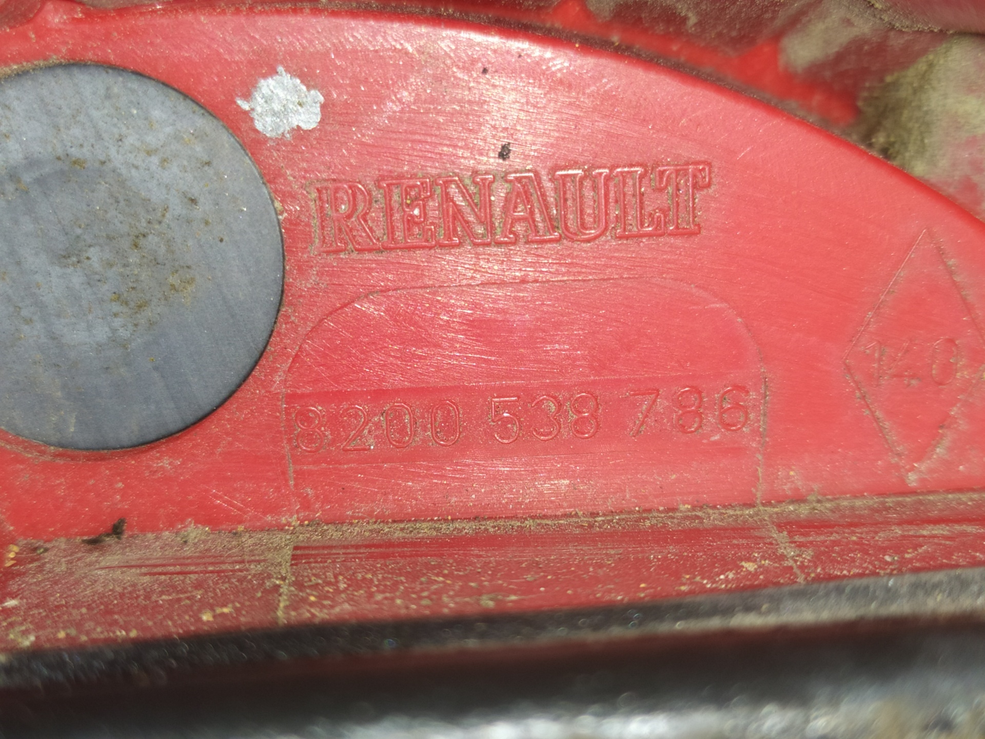 Rear lamp lh K4J770 8200538786 de Renault Modus / grand modus (f/jp0_) 2004-2008 - pieza usada