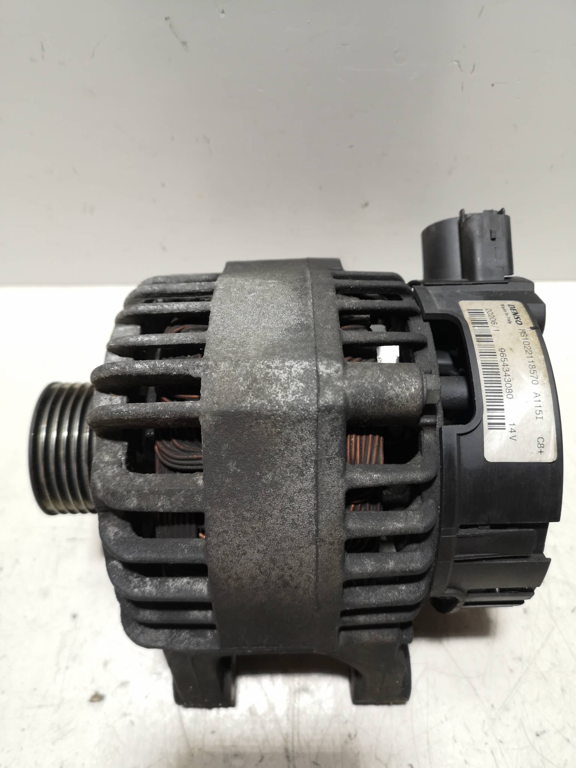 PEUGEOT 207 1 generation (2006-2009) Alternator 9654343080 23160978