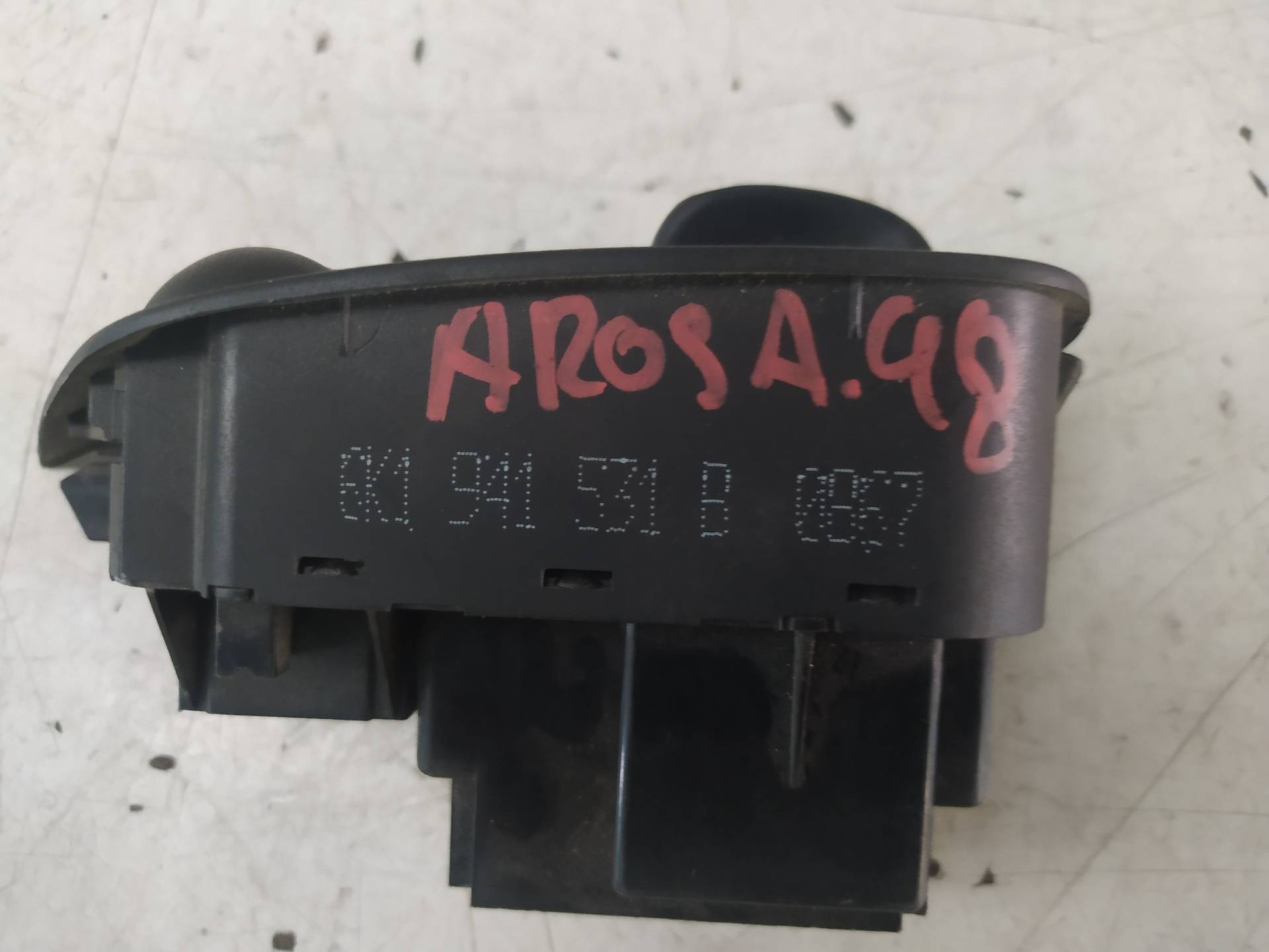 SEAT Arosa 6H (1997-2004) Headlight Switch Control Unit 6K1941531B 20052534