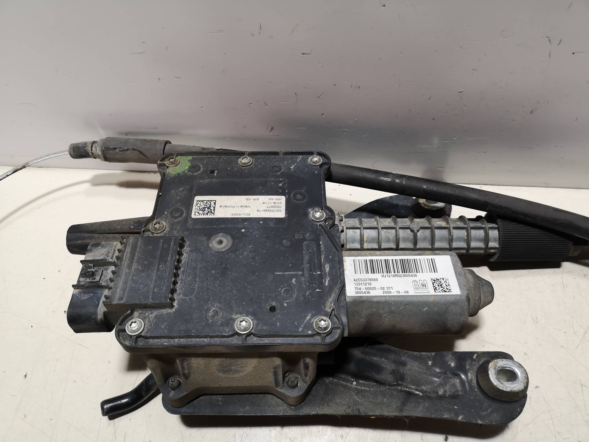 OPEL Astra J (2009-2020) Handbrake Motor 13311218, A2C53378560, A2C53298178 25038880