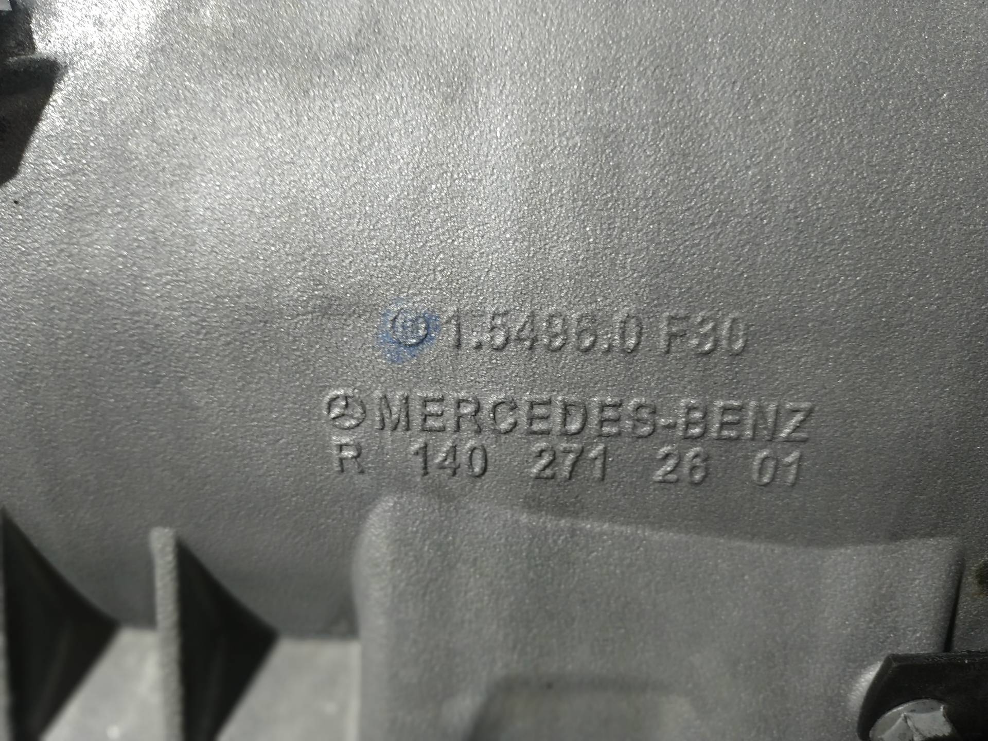 MERCEDES-BENZ C-Class W203/S203/CL203 (2000-2008) Greičių dėžė (pavarų dėžė) R1402712601 25038603