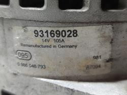 OPEL Astra J (2009-2020) Генератор 93169028 20006132