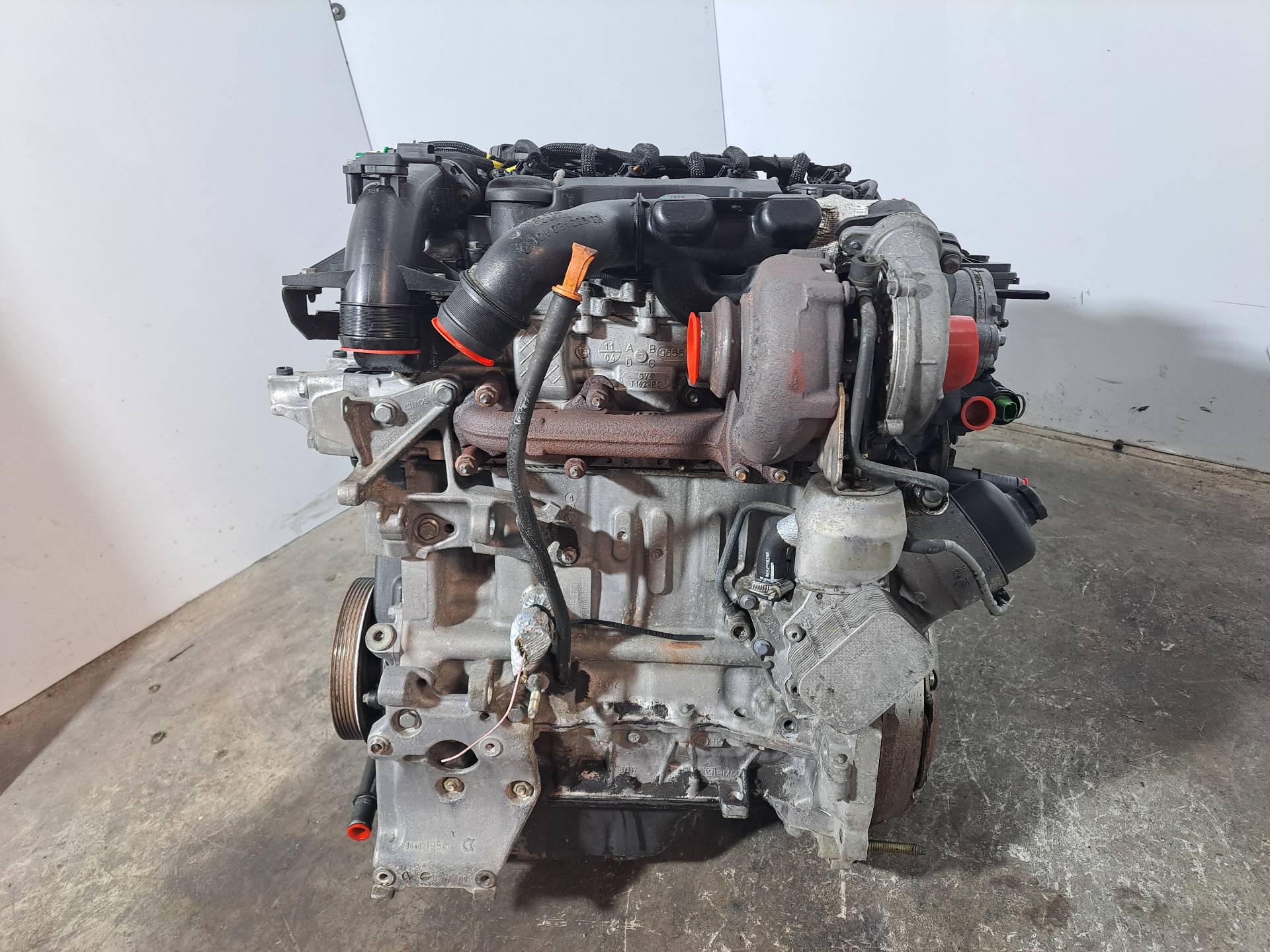 CITROËN C4 1 generation (2004-2011) Двигатель 9HY 25039287