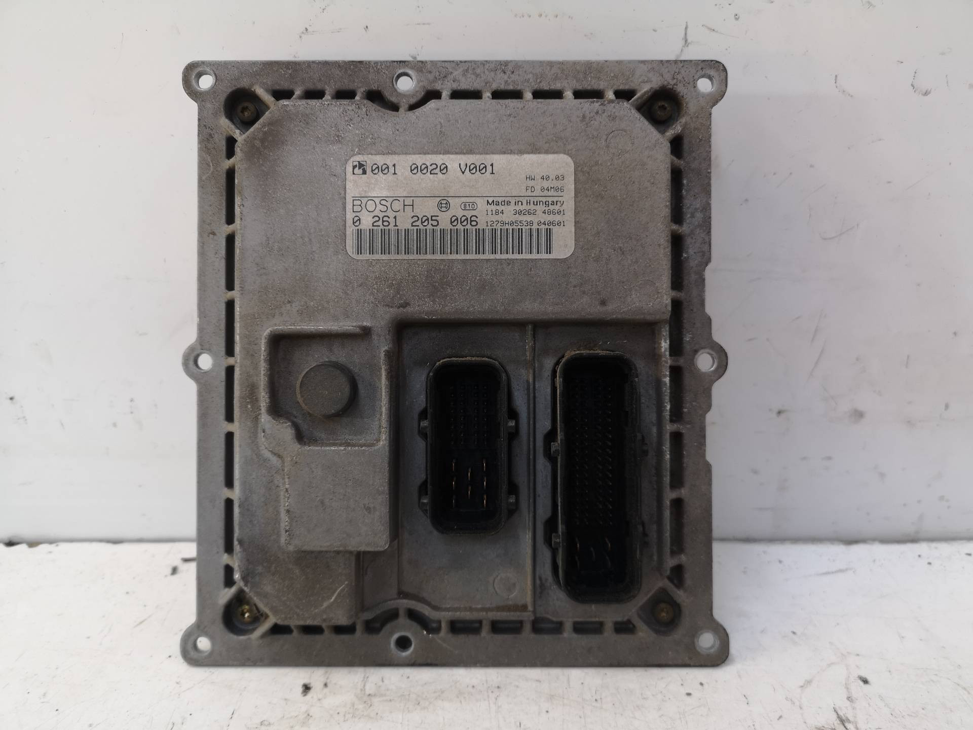 SMART Fortwo 1 generation (1998-2007) Engine Control Unit ECU 0261205006 22455296