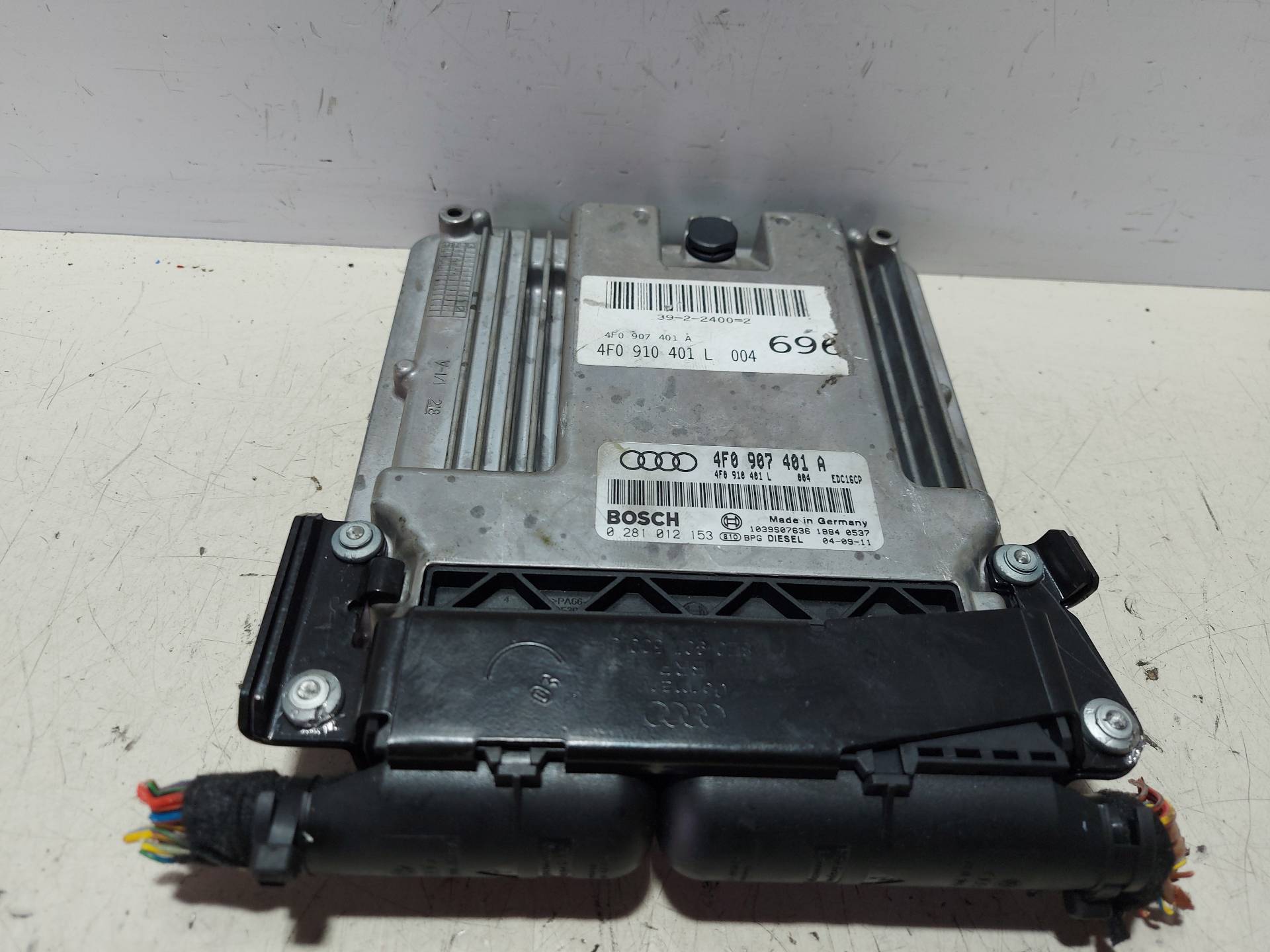 AUDI A6 C6/4F (2004-2011) Μονάδα ελέγχου κινητήρα ECU 4F0910401L 25114747