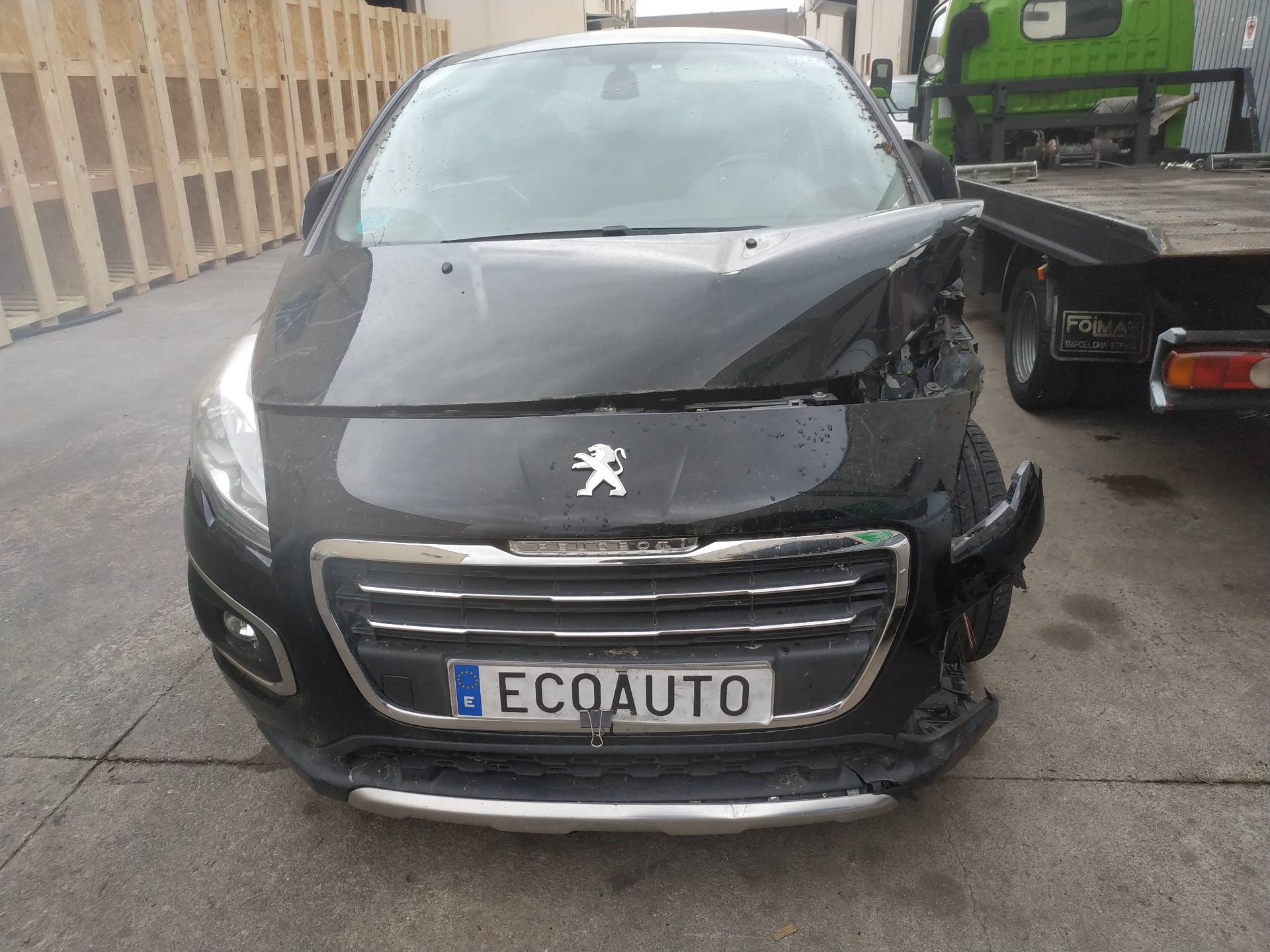 PEUGEOT 3008 2 generation (2017-2023) Замок передней левой двери A048069 25416084