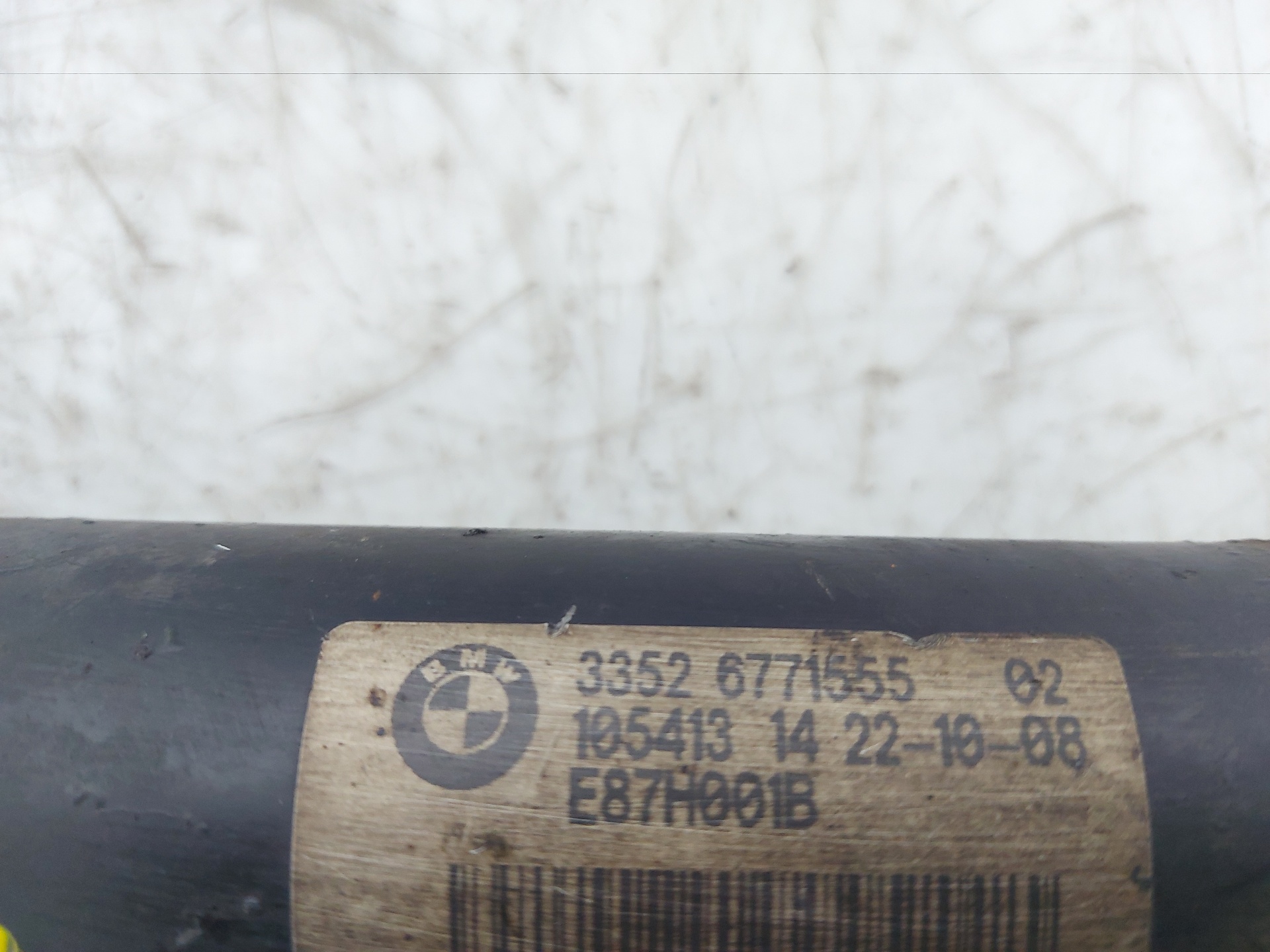 Amortiguador trasero derecho BDG 33526771555 de Bmw 1 (e87) 2007-2011 con 201344 km - pieza usada