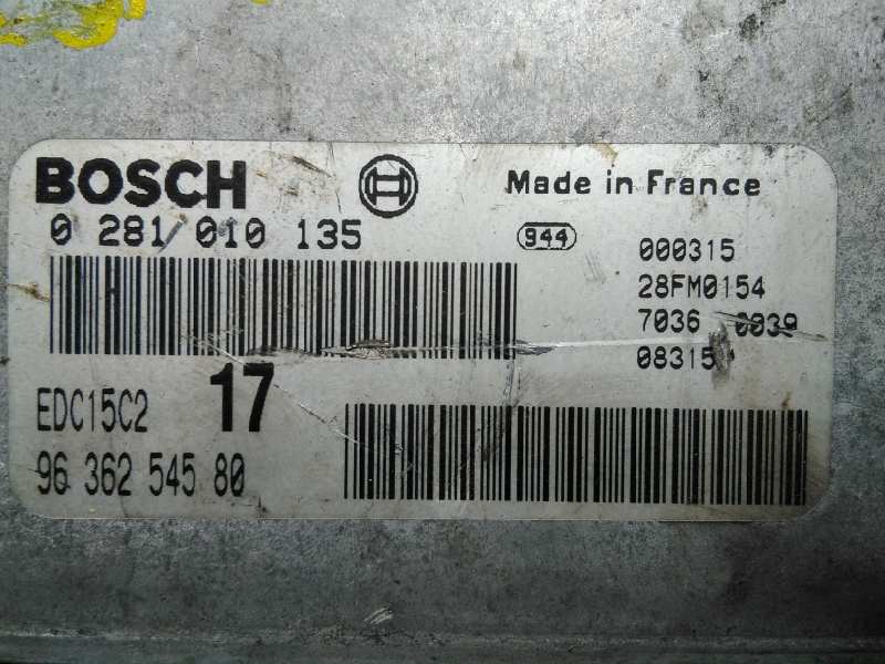 Centralita motor uce 0281010135 de Fiat Ulysse 2002-2010 - pieza usada