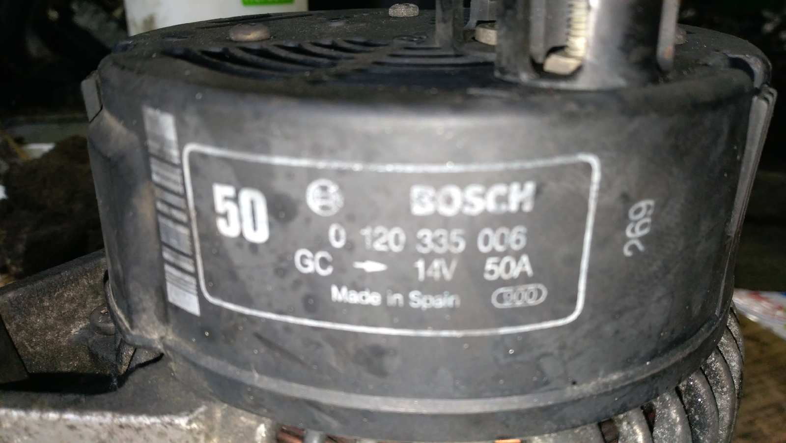 Alternador 814049S 0120335006 de Citroen Zx 1991-1996 con 247469 km