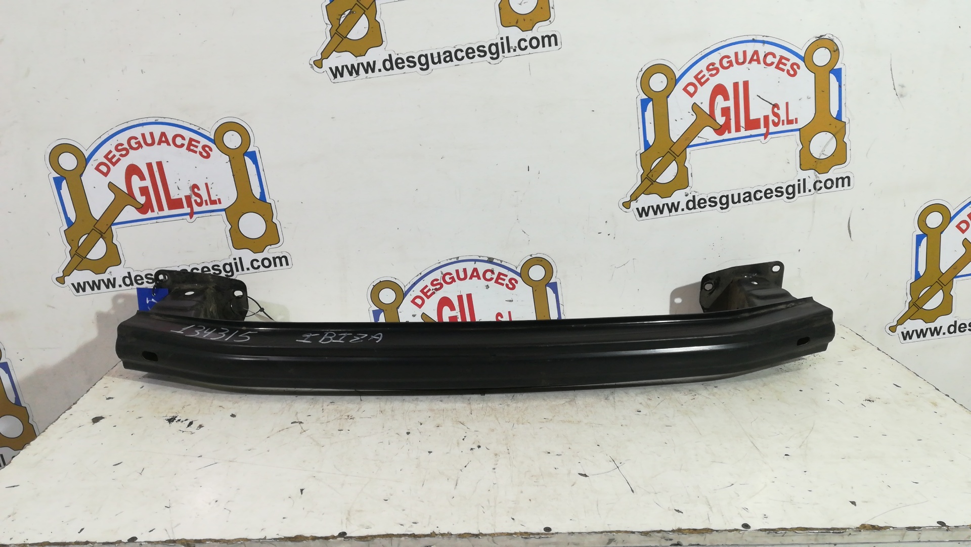 Refuerzo paragolpes trasero G4LA de Seat Ibiza iv (6j5, 6p1) 2008-2010 - pieza usada