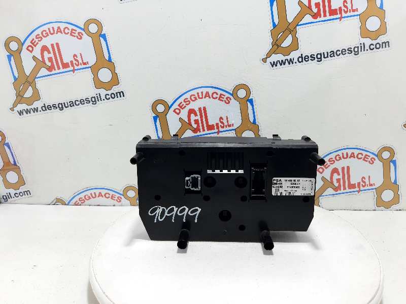 Mando del climatizador RHY 96430550XT de Peugeot 206 hatchback (2a/c) 1999-2005 - pieza usada