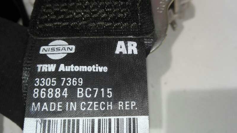Cinturón seguridad delantero derecho 86884BC715 de Nissan Almera ii (n16) 2003-2006 - pieza usada