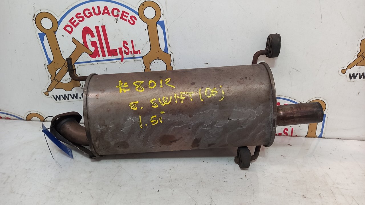 Tubo de escape trasero M15A 63JM02 de Suzuki Swift 2005-2008 - pieza usada