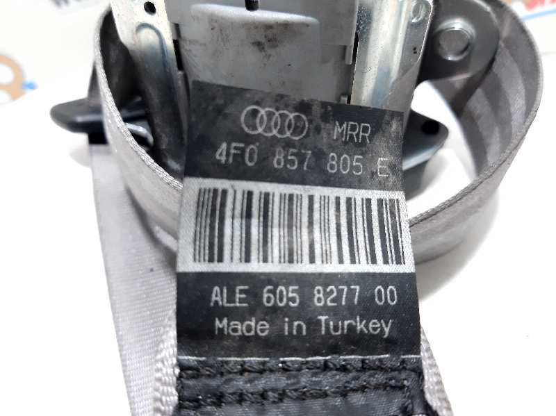 Cinturón seguridad trasero derecho AUK 4F0857805E de Audi A6 2004-2008 con 286700 km - pieza usada